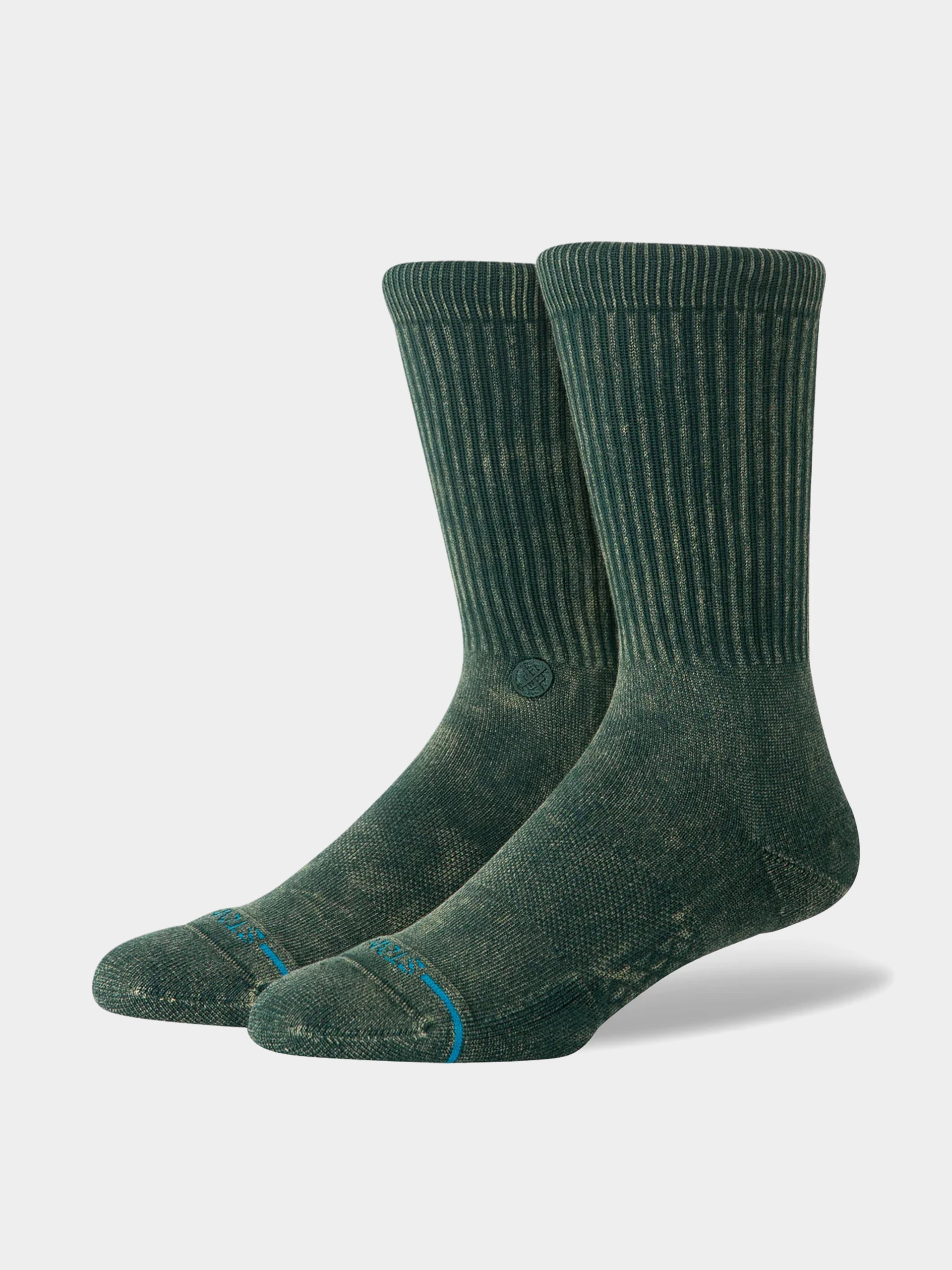 Skarpetki Stance Icon Dyed Crew (pine)