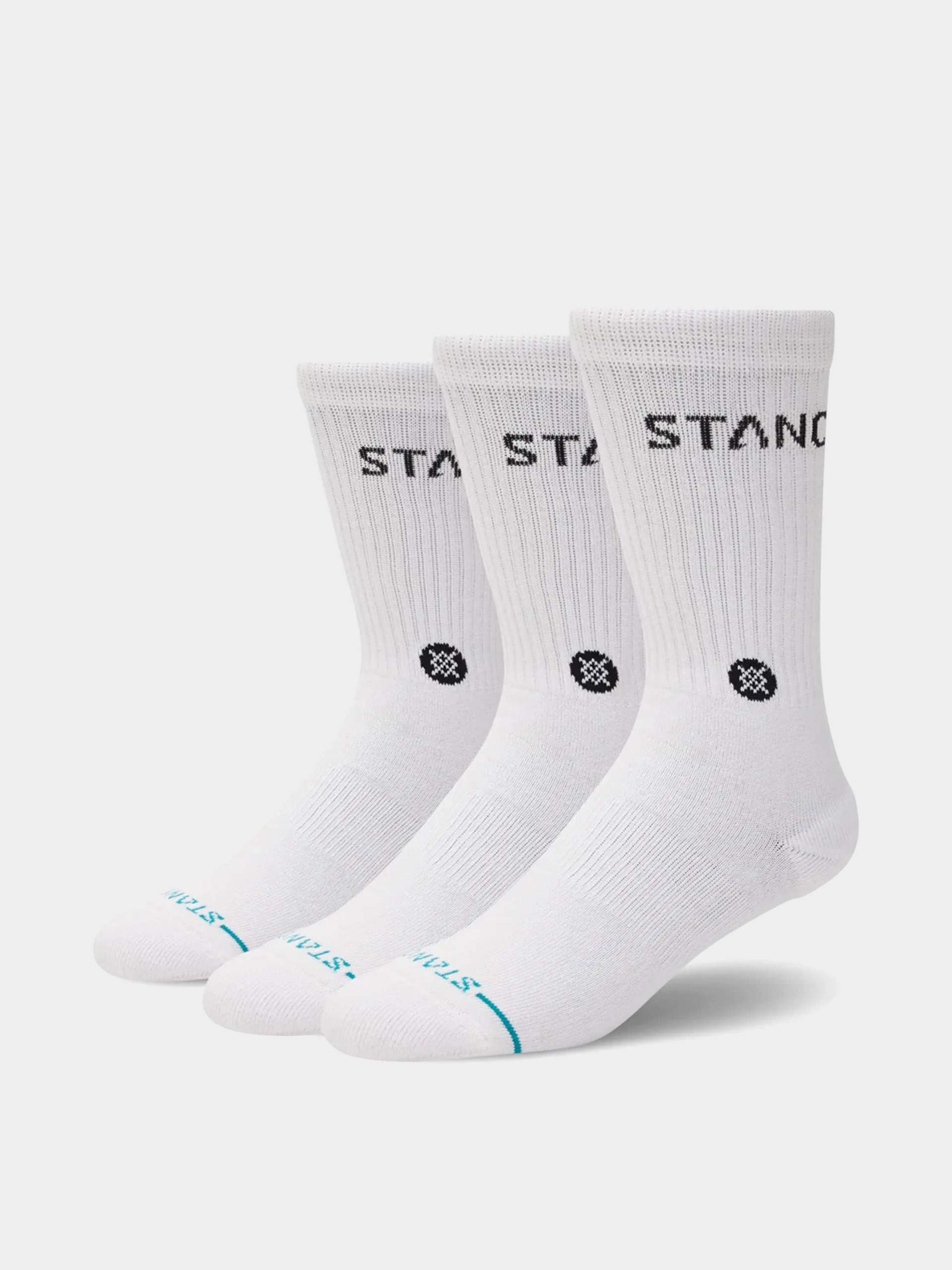 Skarpetki Stance Origin 3 Pack Crew (white)