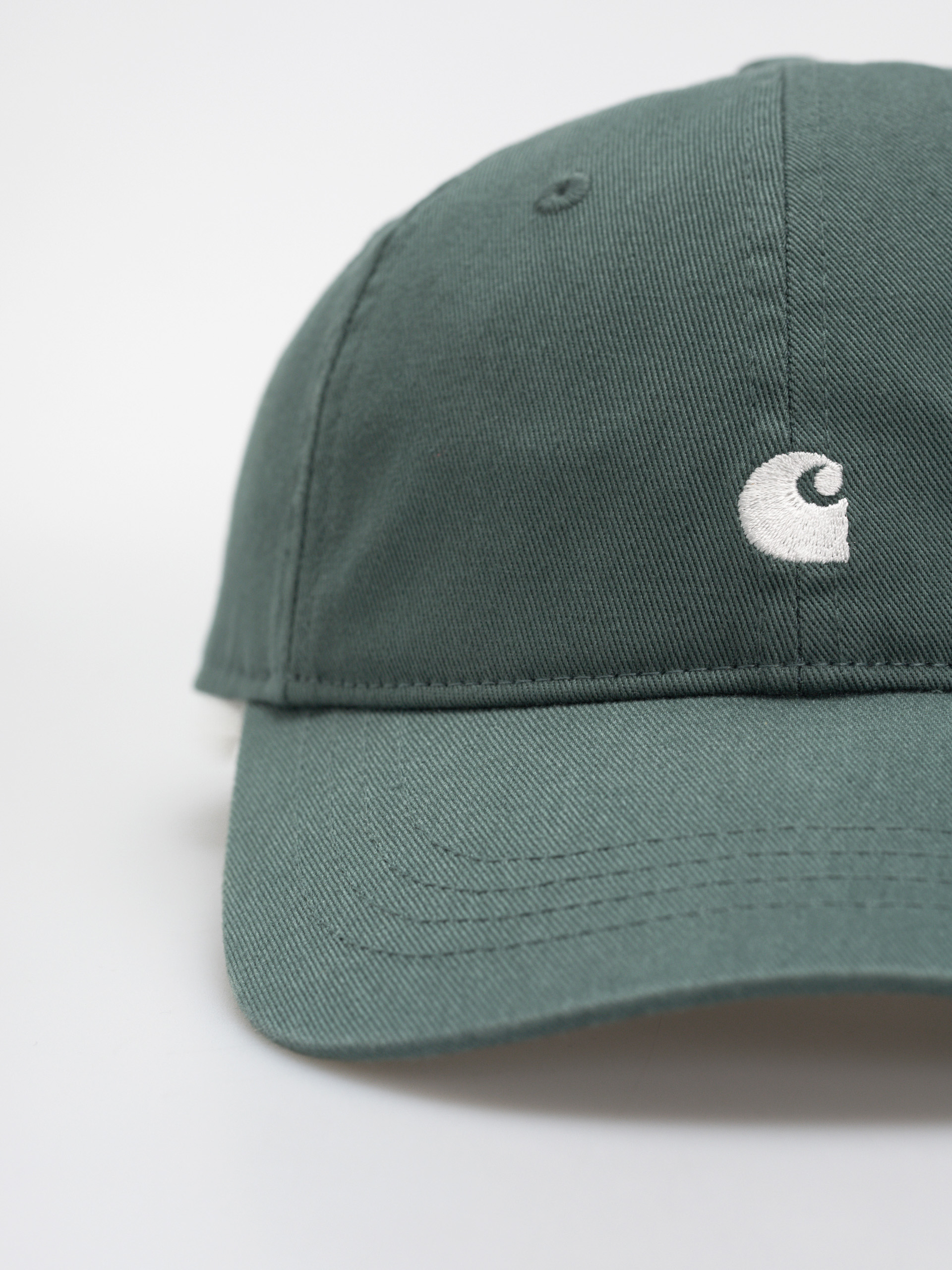 Czapka z daszkiem Carhartt WIP Madison Logo Wmn (silver pine/wax)