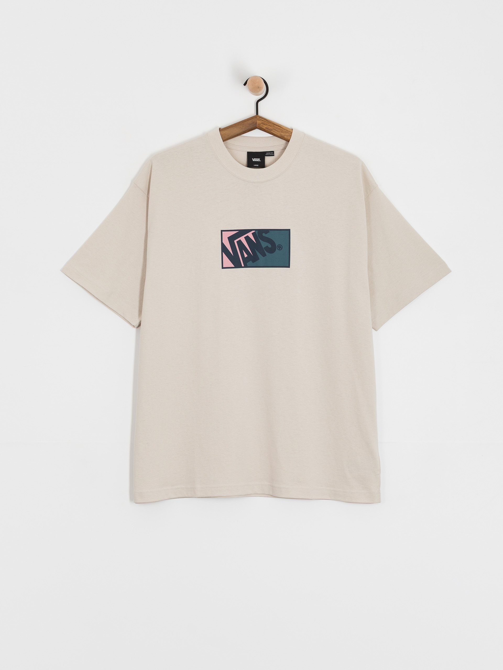 T-shirt Vans Original Standards Blocked Box (taupe mist)