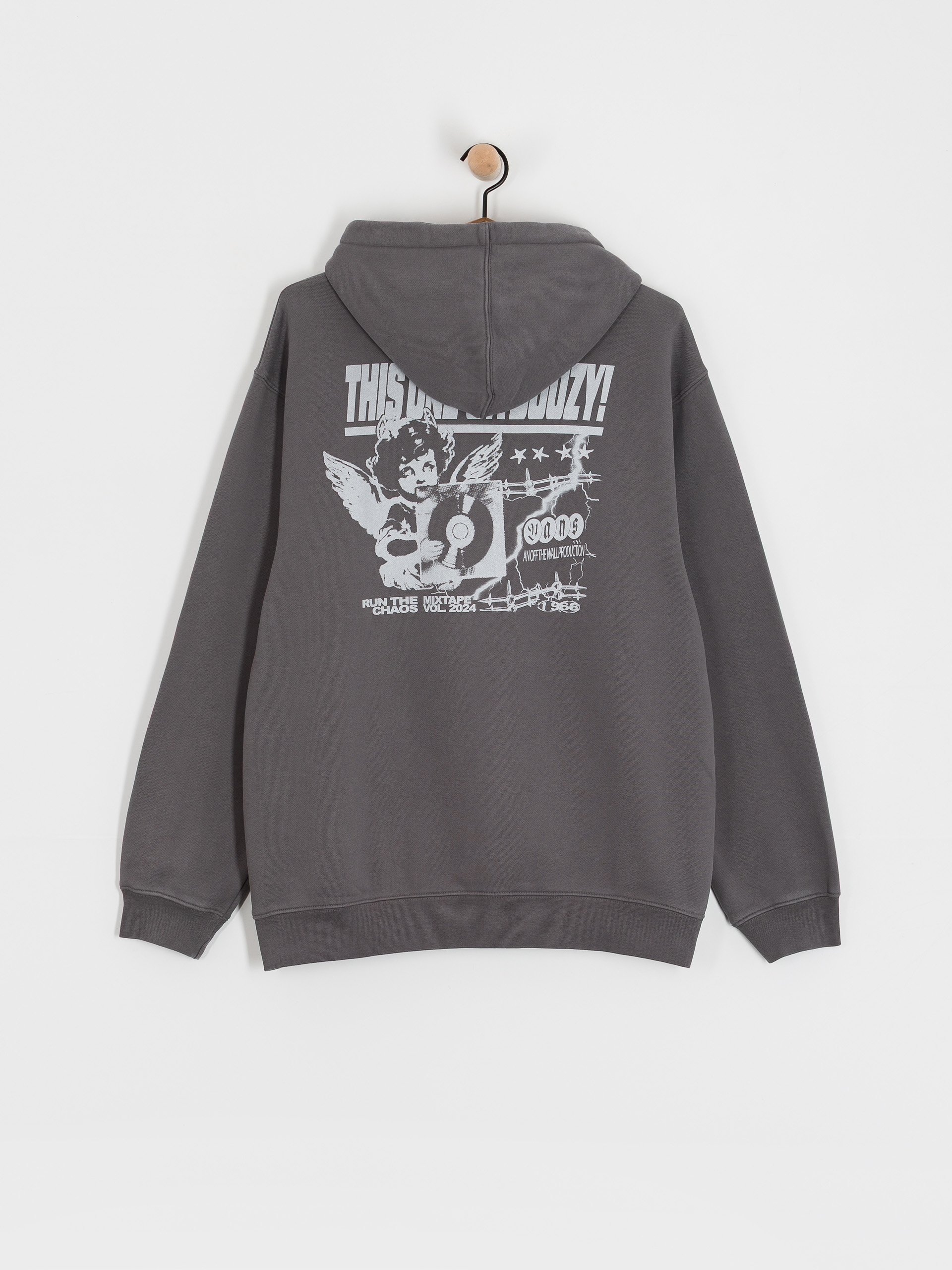 Bluza z kapturem Vans Earthbound Loose HD (mountain essentials asphalt)