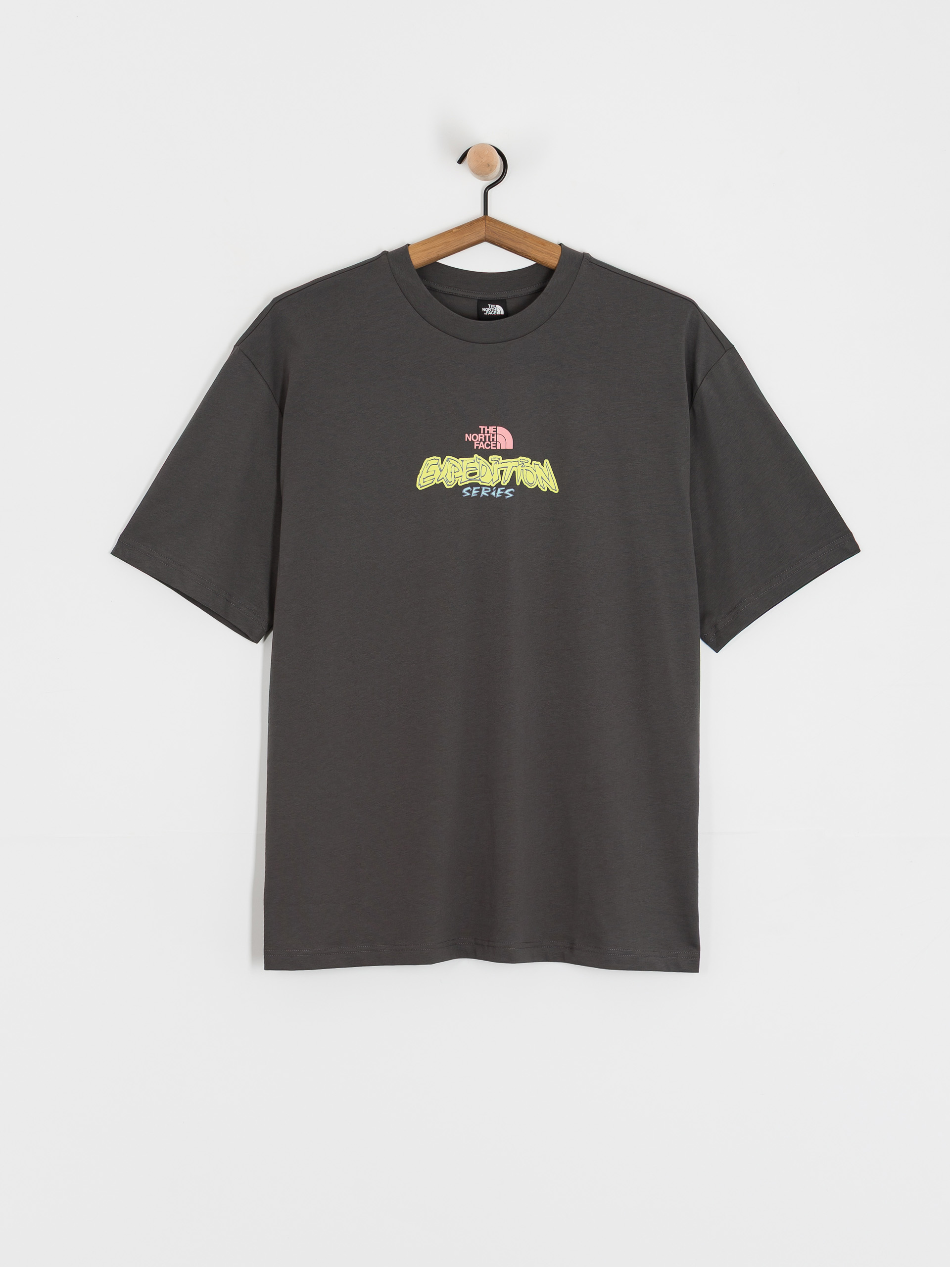 T-shirt The North Face Expedition Celebration Oversized - szary