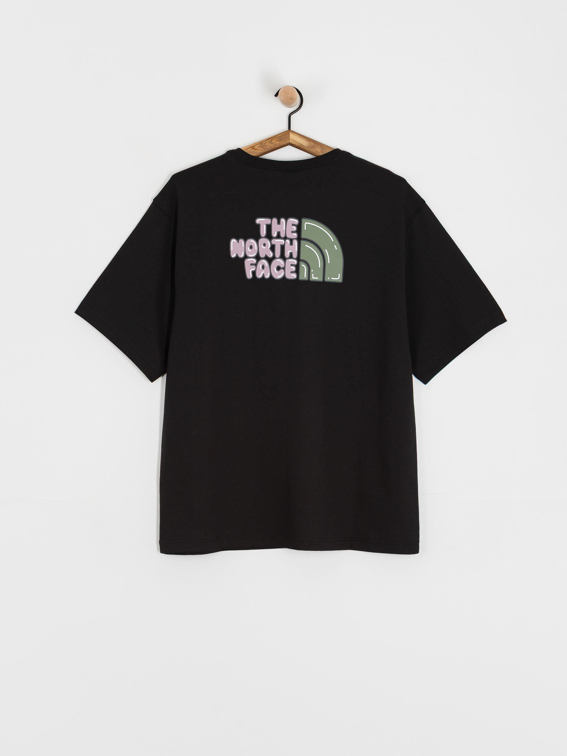 T-shirt The North Face Bubble Logo Relaxed (tnf black)