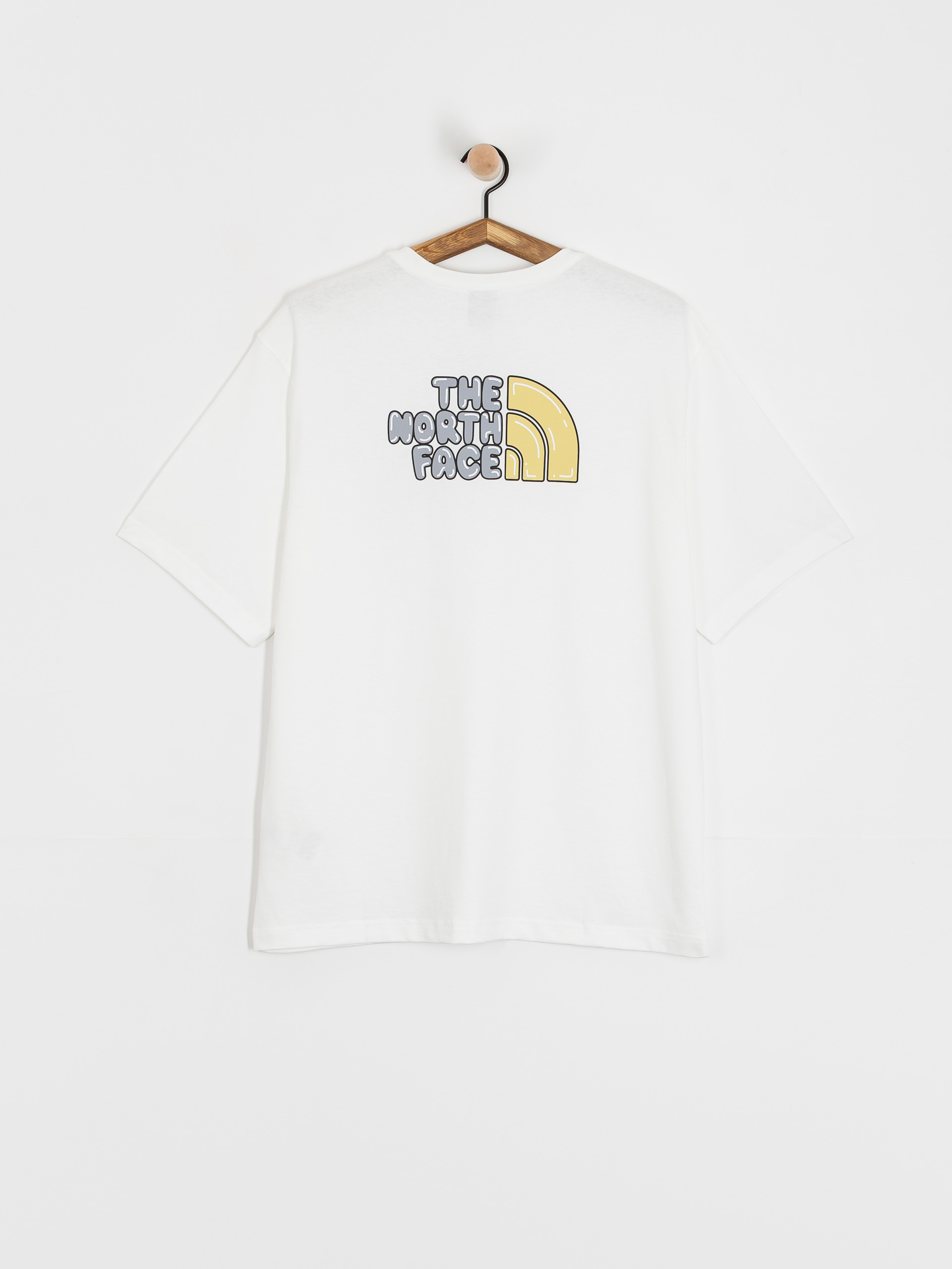 T-shirt The North Face Bubble Logo Relaxed (tnf white)