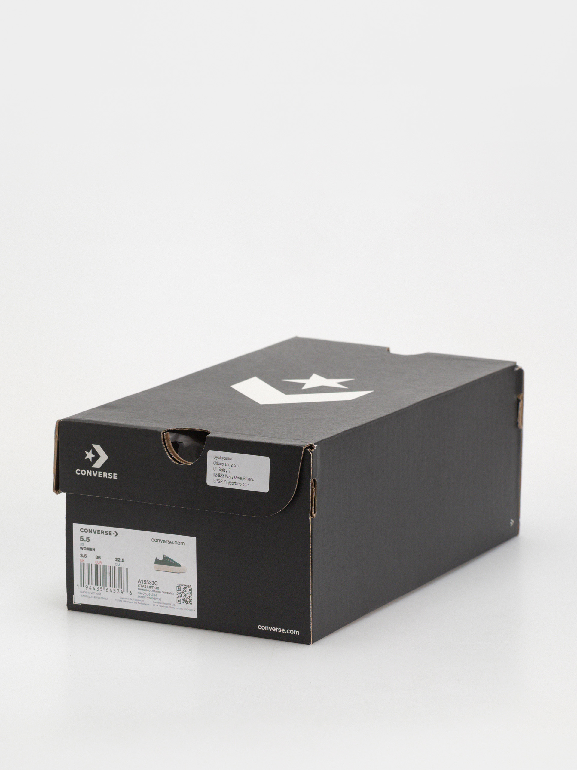 Trampki Converse Chuck Taylor All Star Lift Wmn (hunter green/black)