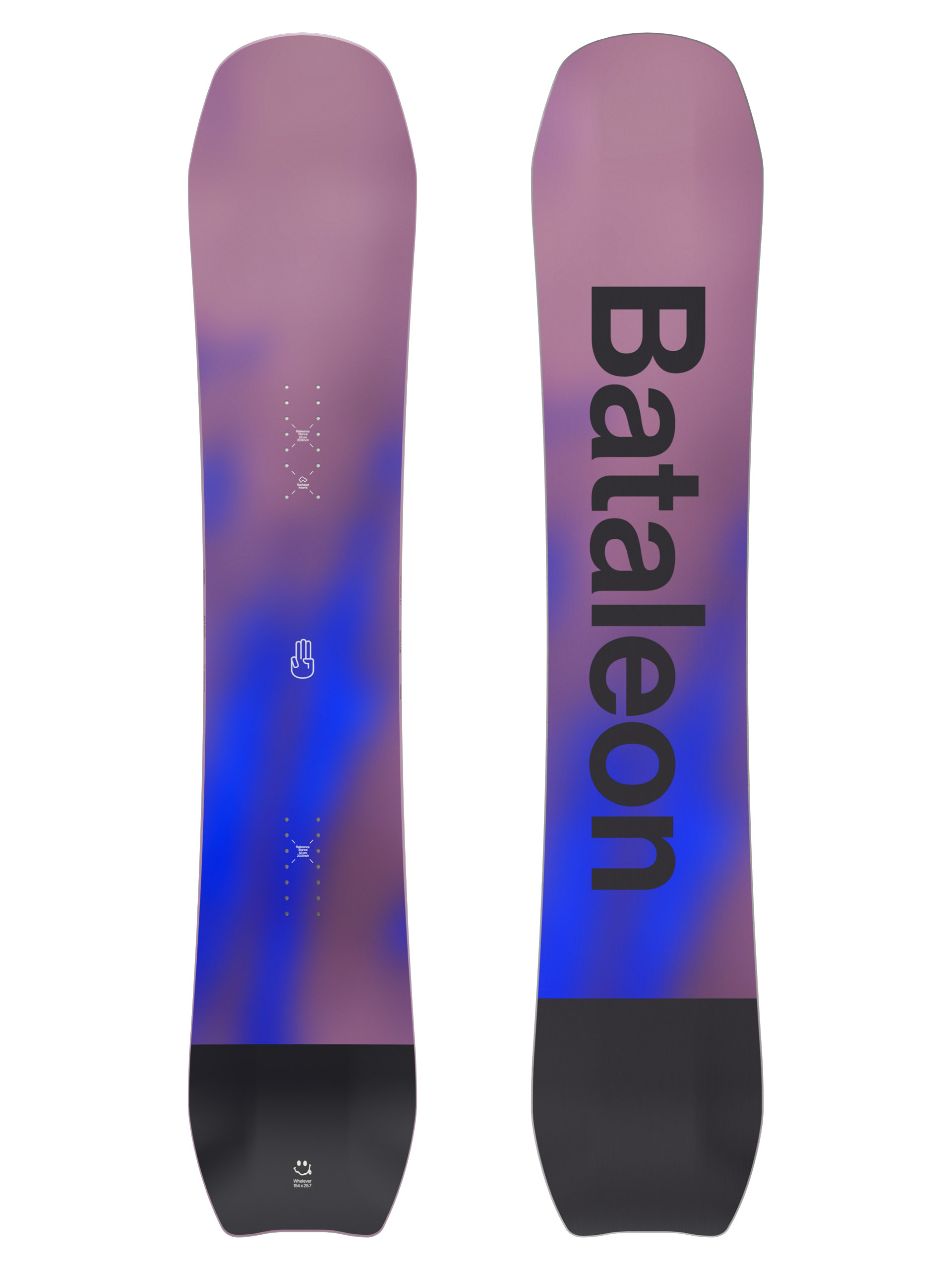 Deska snowboardowa Bataleon Whatever (purple/black)