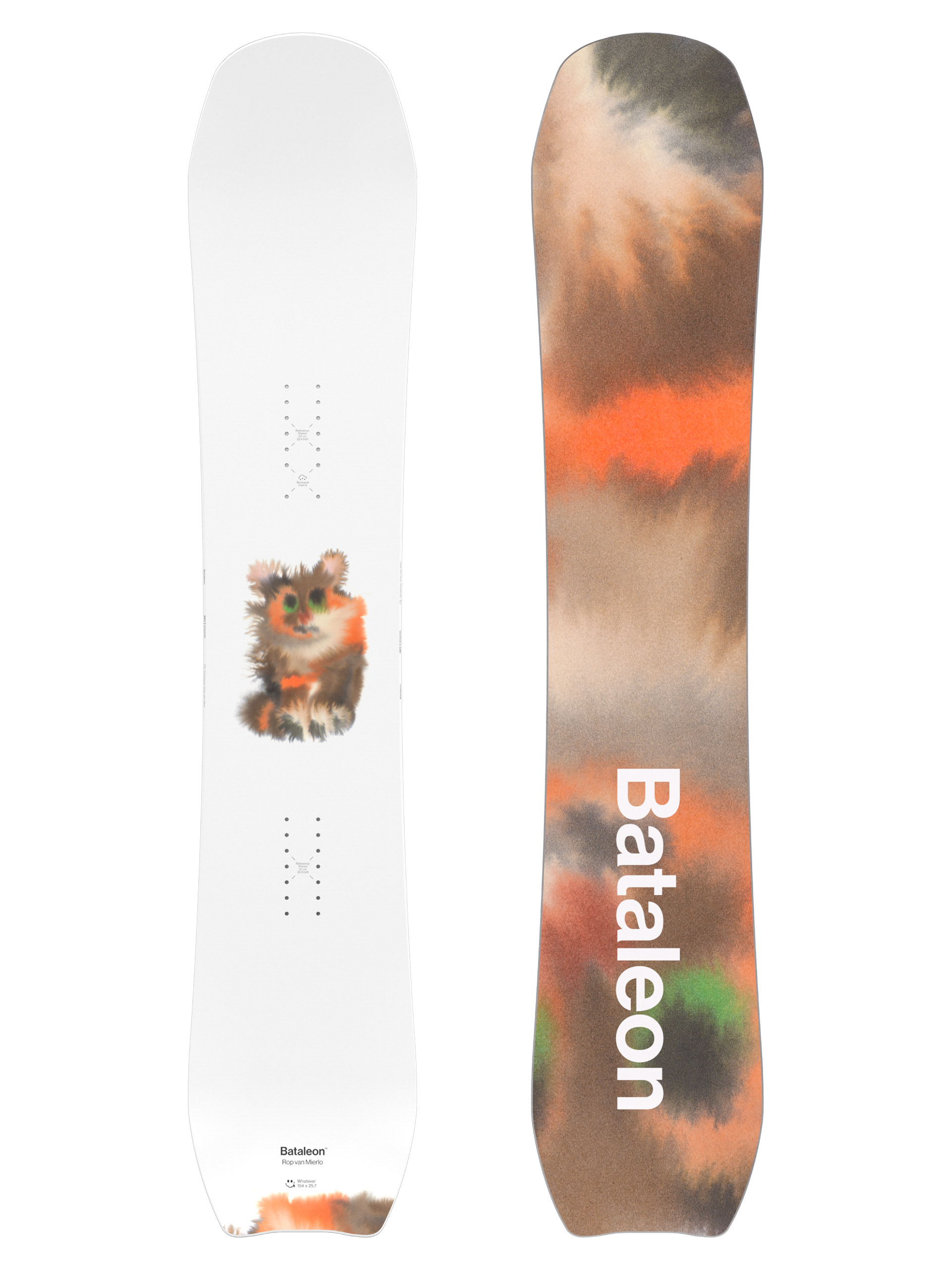 Deska snowboardowa Bataleon Whatever X Rop van Mierlo (animal 2)