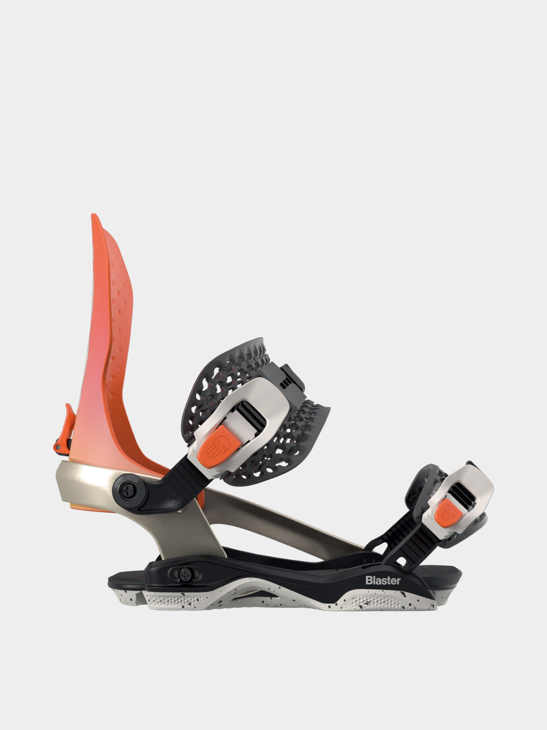 Męskie Wiązania snowboardowe Bataleon Blaster AsymWrap (tangerine)