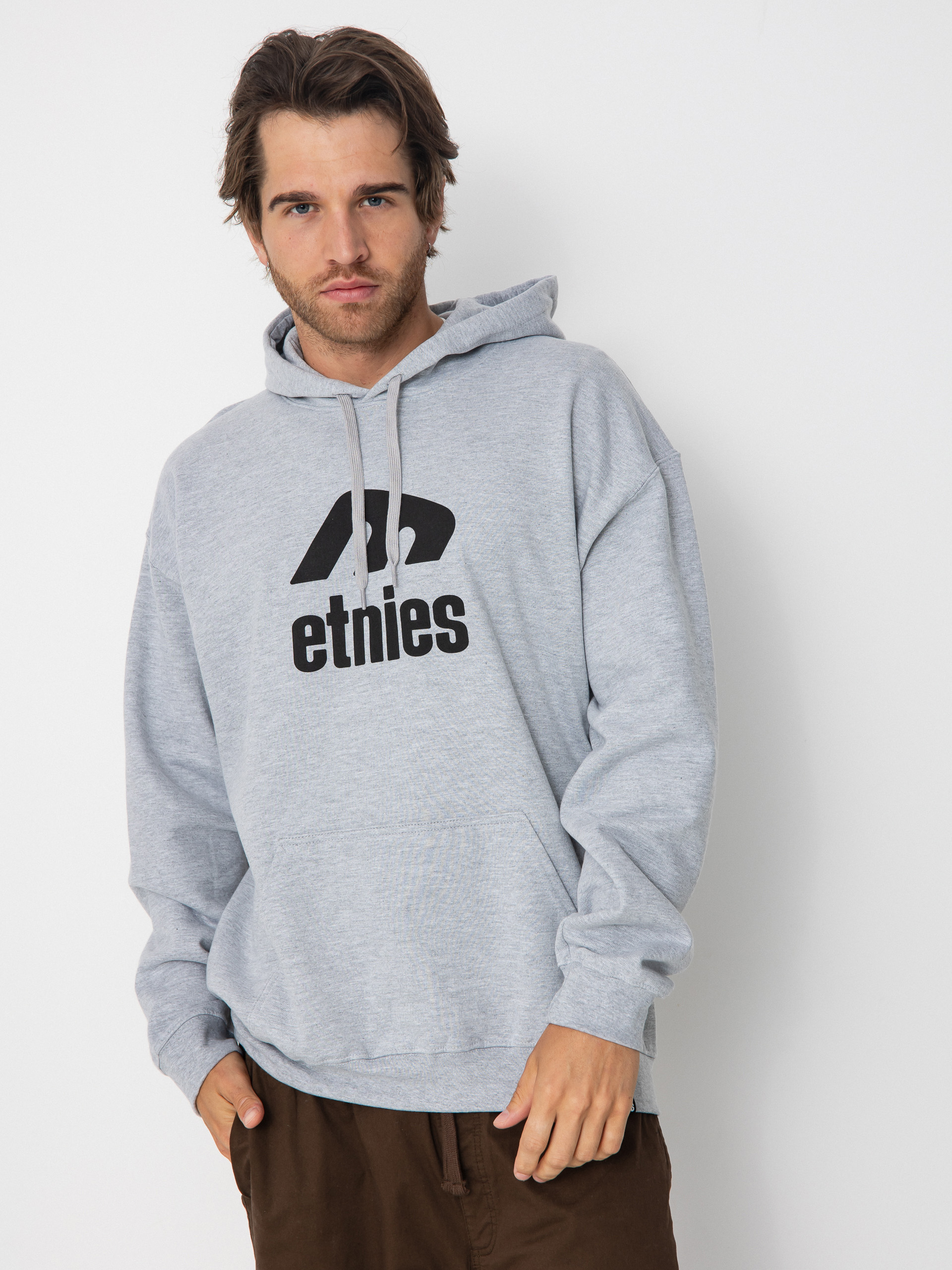 Bluza z kapturem Etnies Icon E HD (grey/black)