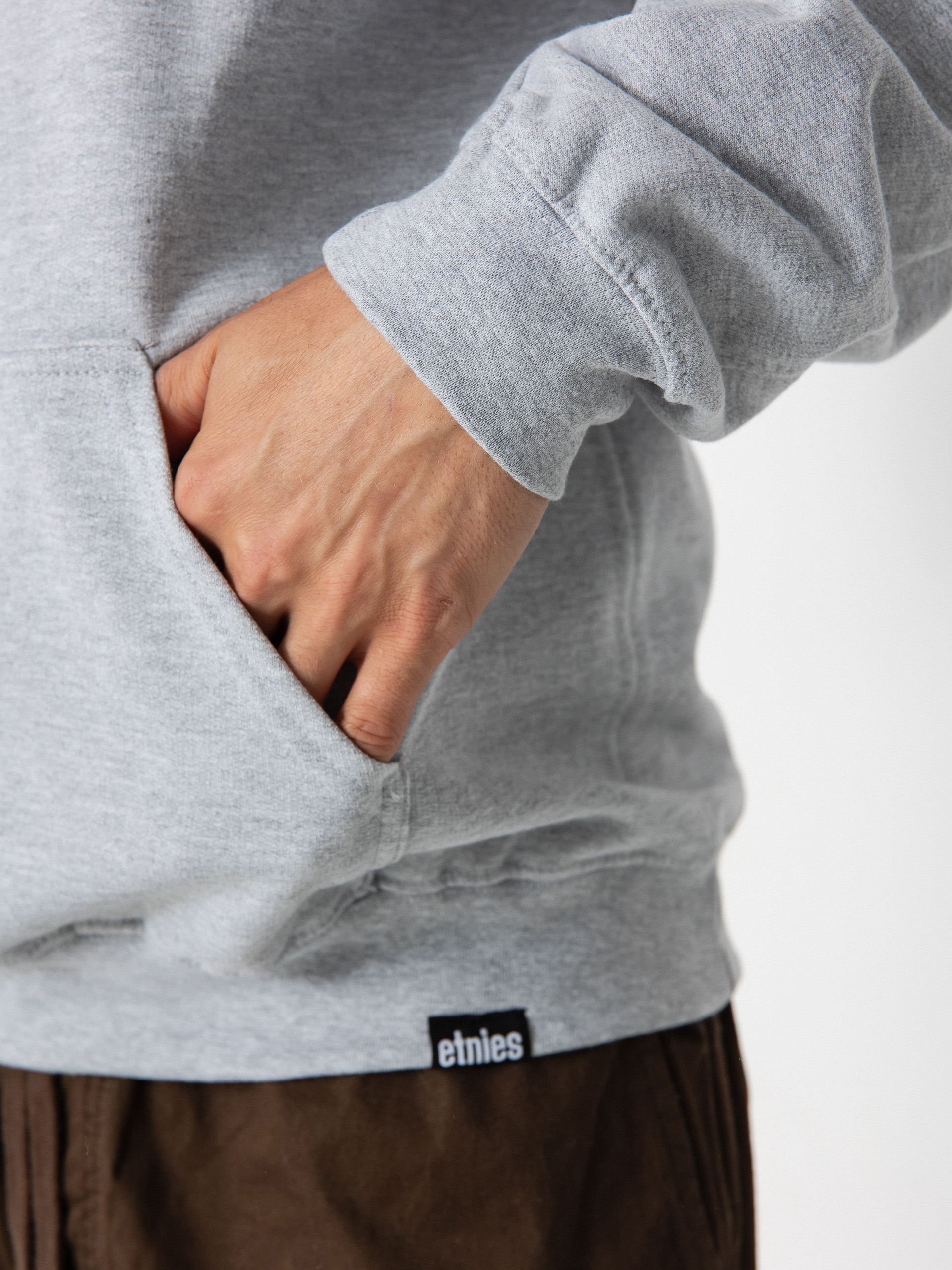 Bluza z kapturem Etnies Icon E HD (grey/black)