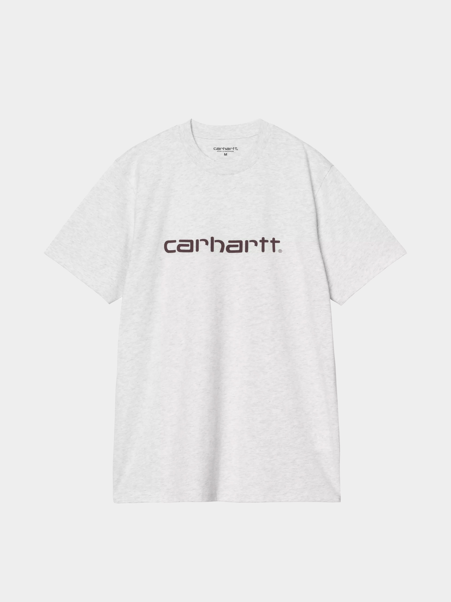 T-shirt Carhartt WIP Script (ash heather/rondo)
