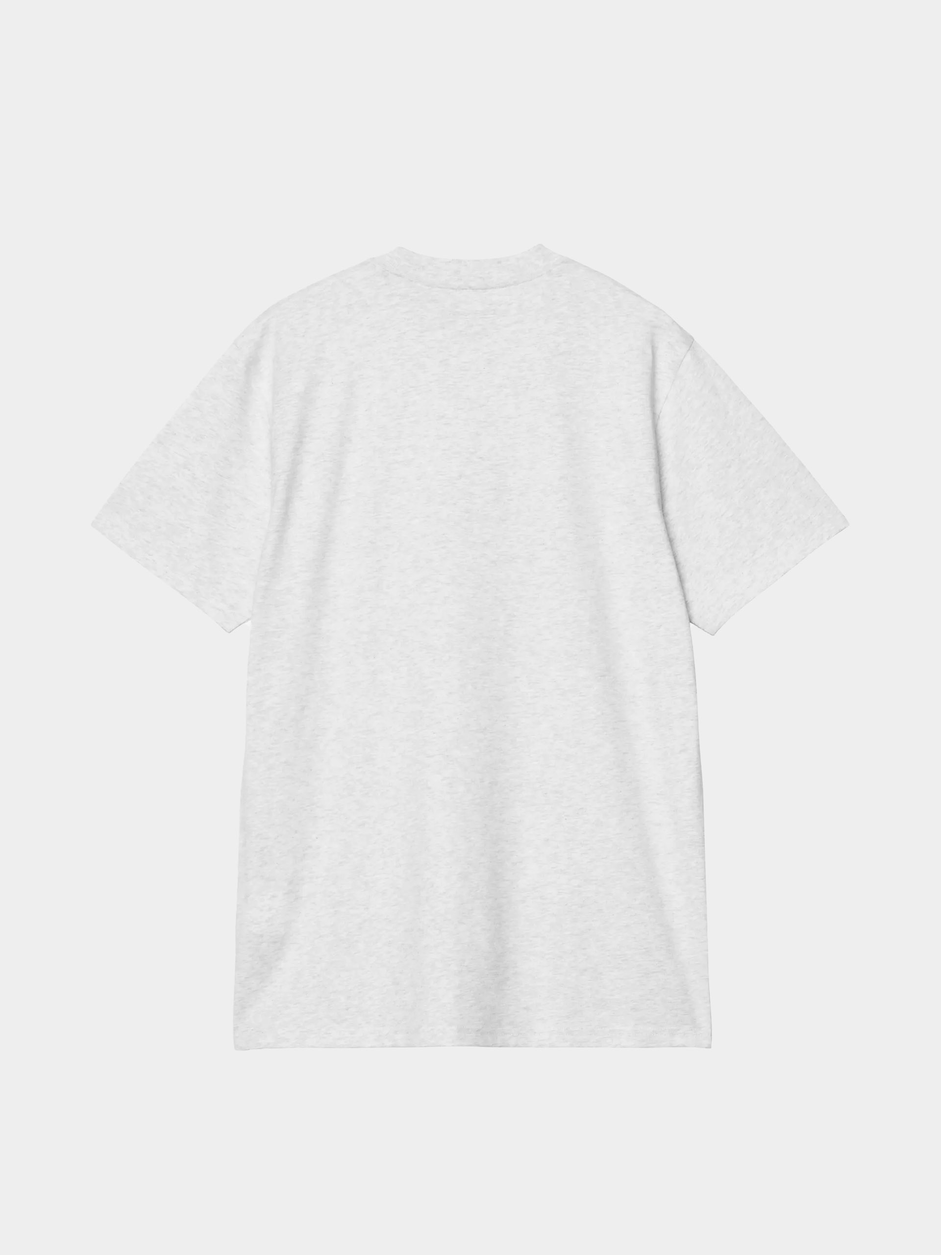 T-shirt Carhartt WIP Script (ash heather/rondo)