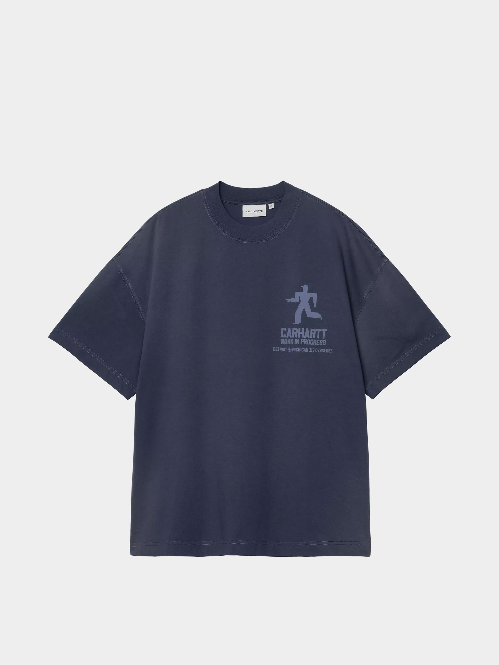 T-shirt Carhartt WIP Distance (jupiter/stone dyed)