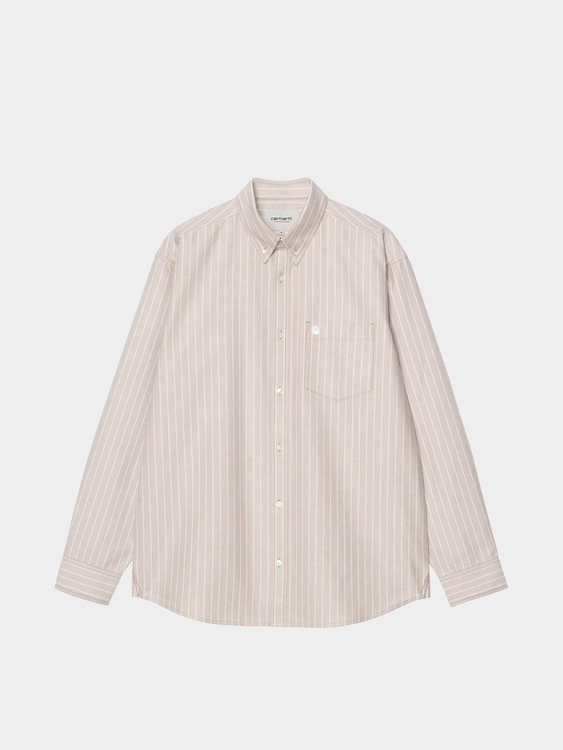 Koszula Carhartt WIP Cassel (cassel stripe/peanut/white)