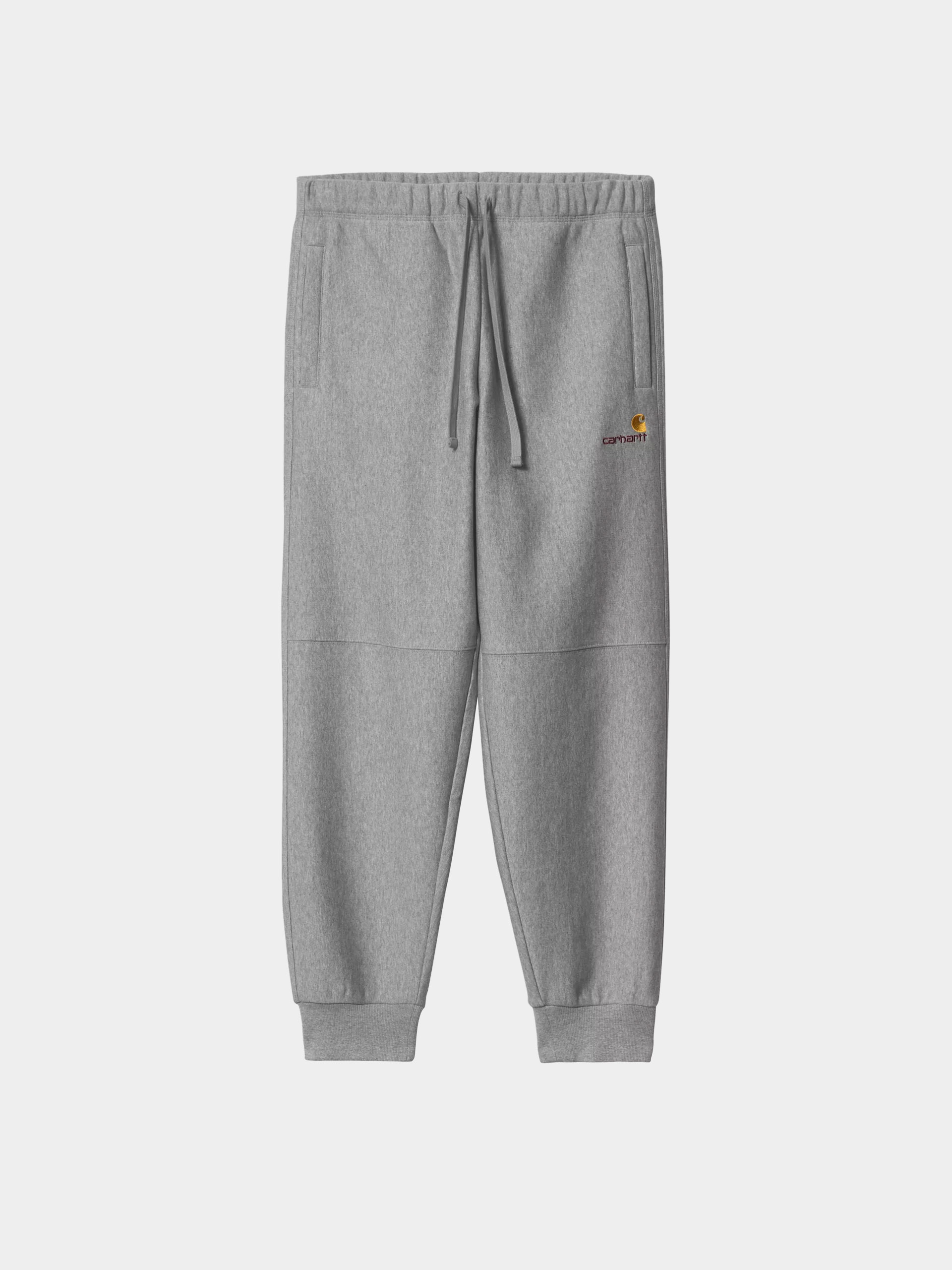 Spodnie Carhartt WIP American Script Jogging (grey heather)