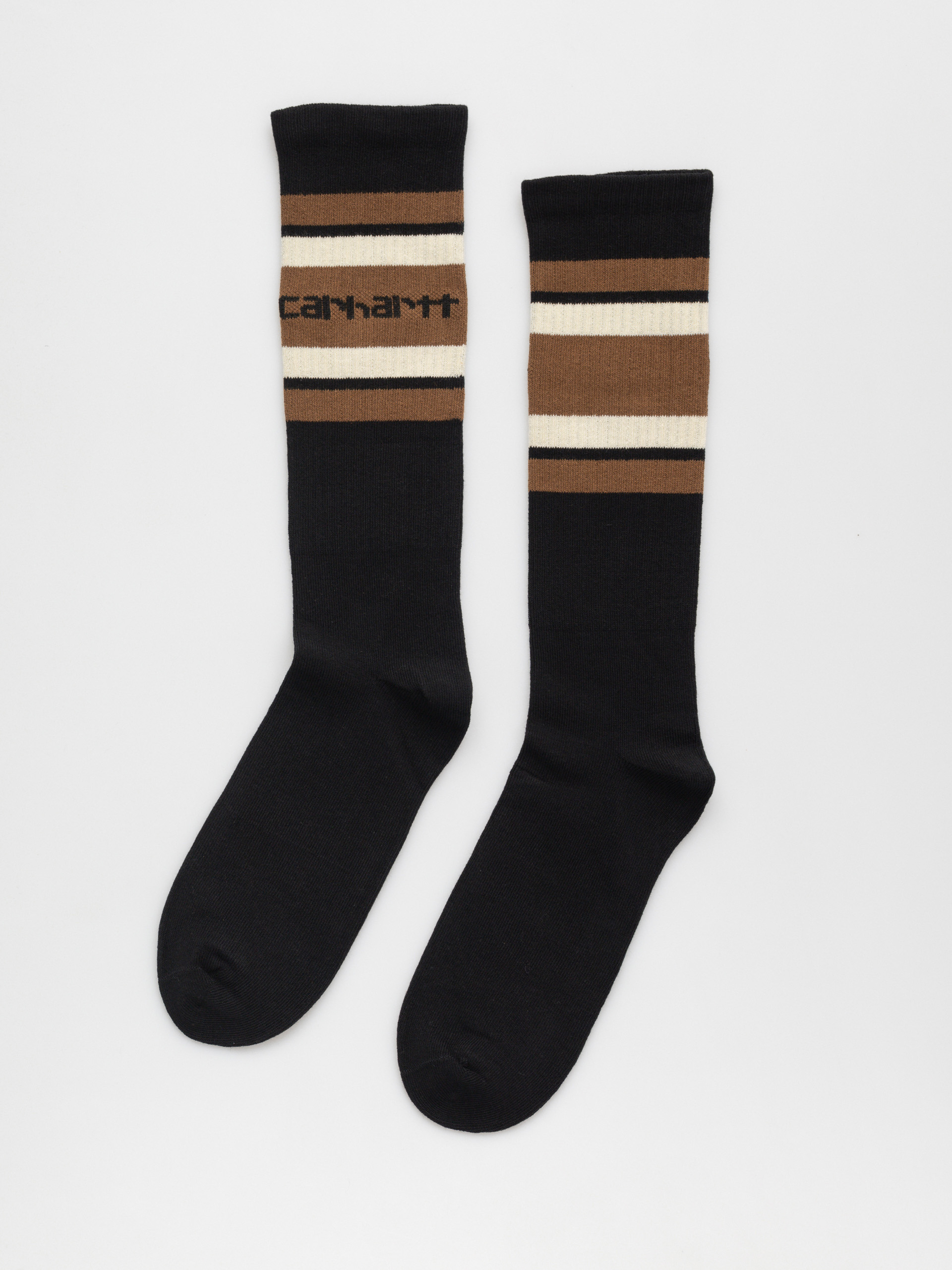 Skarpetki Carhartt WIP Connors (black/hamilton brown/salt)