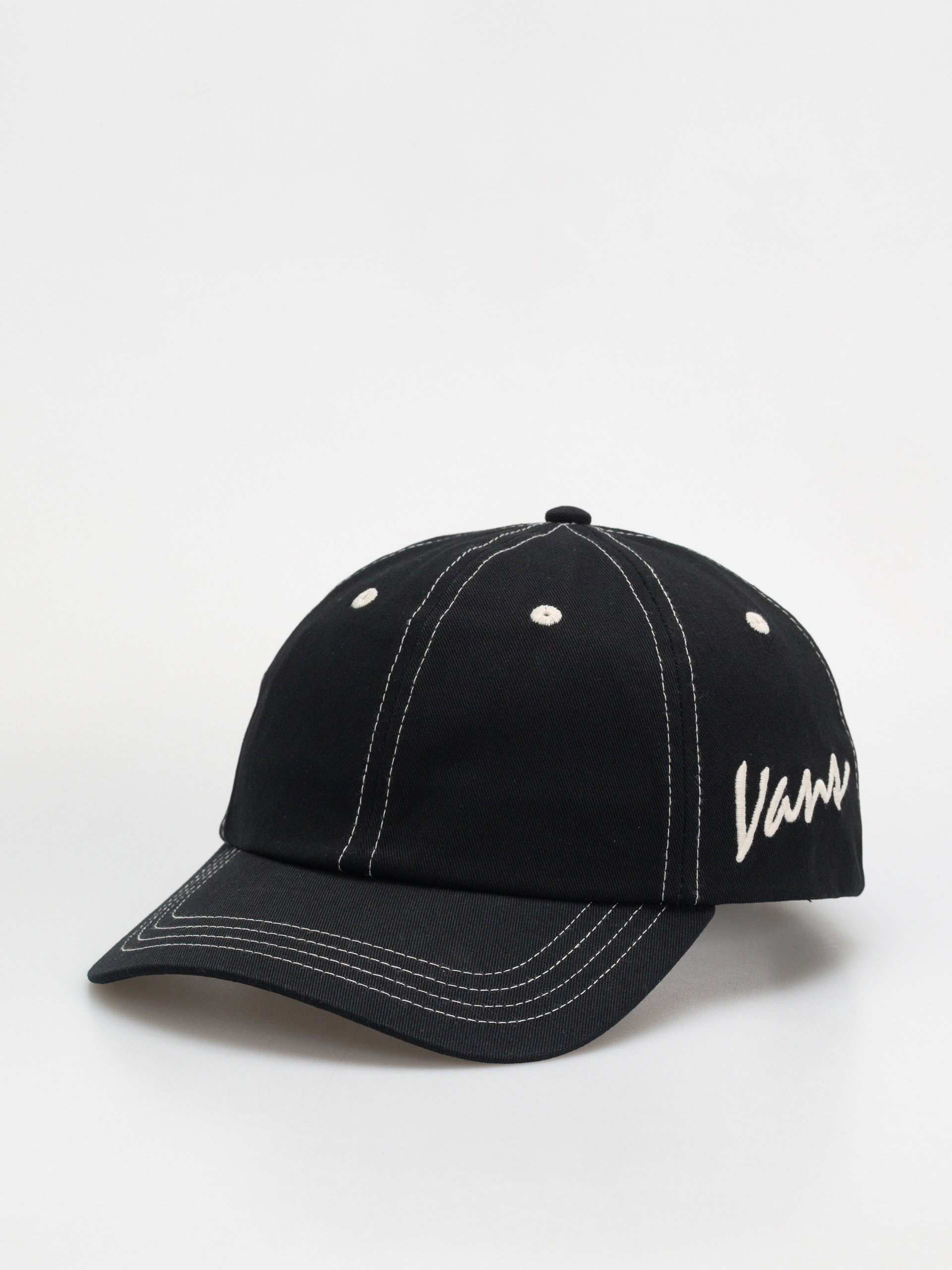 Czapka z daszkiem Vans Classic Script Curved Bill Jockey (black)