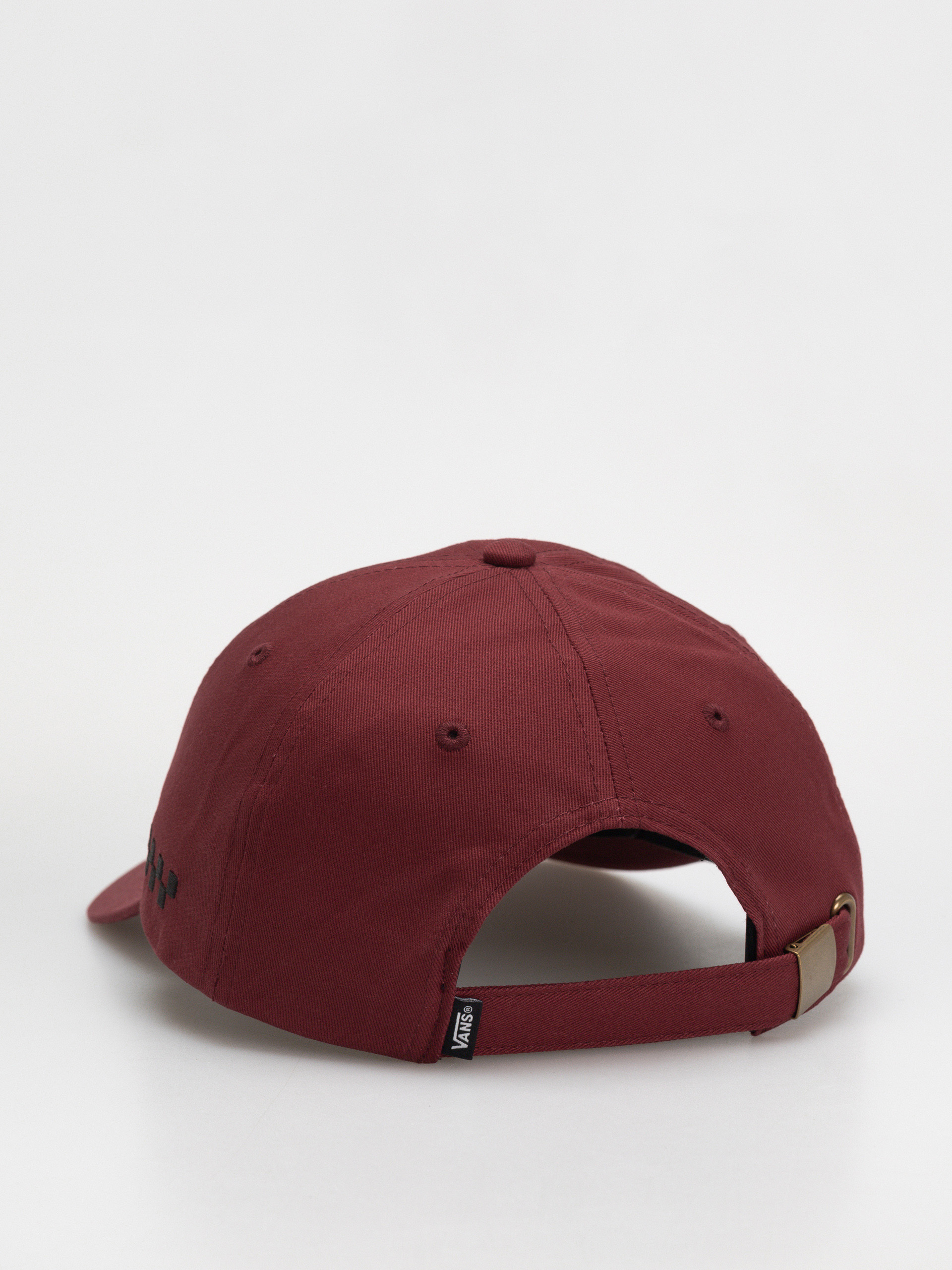 Czapka z daszkiem Vans Check Side Curved Bill Jockey (bordeaux)