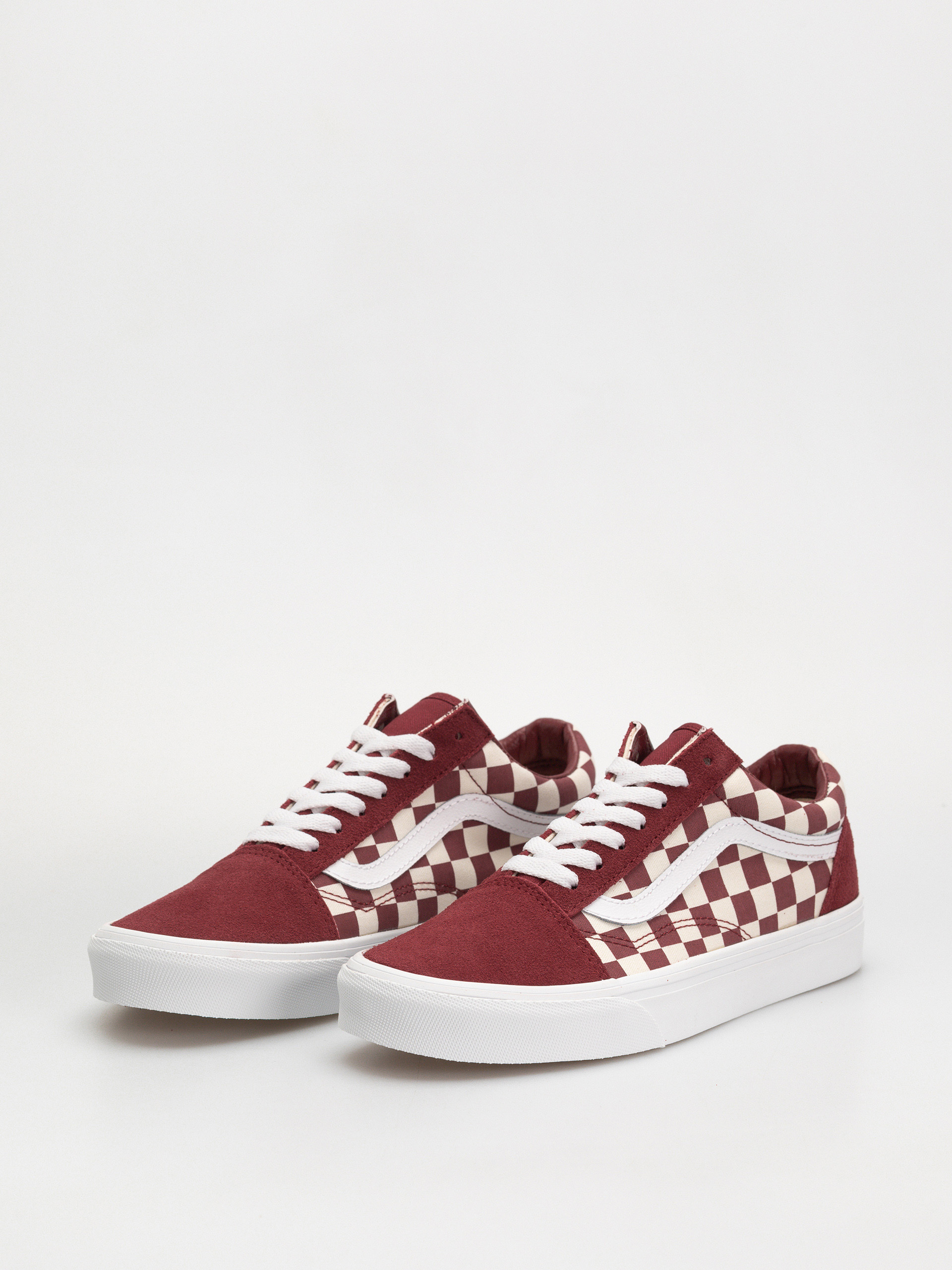 Buty Vans Old Skool (checkerboard red/white)