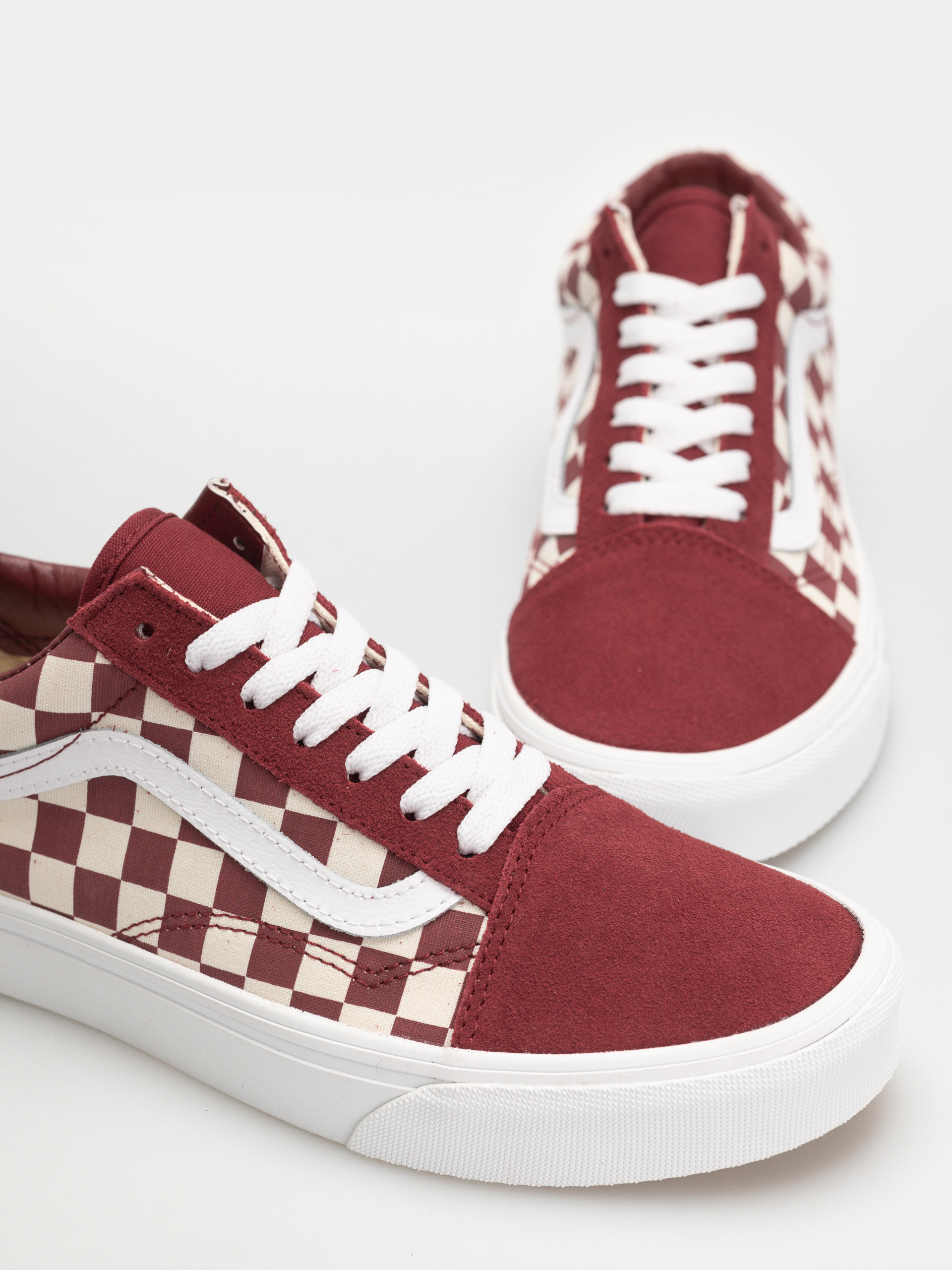 Buty Vans Old Skool (checkerboard red/white)