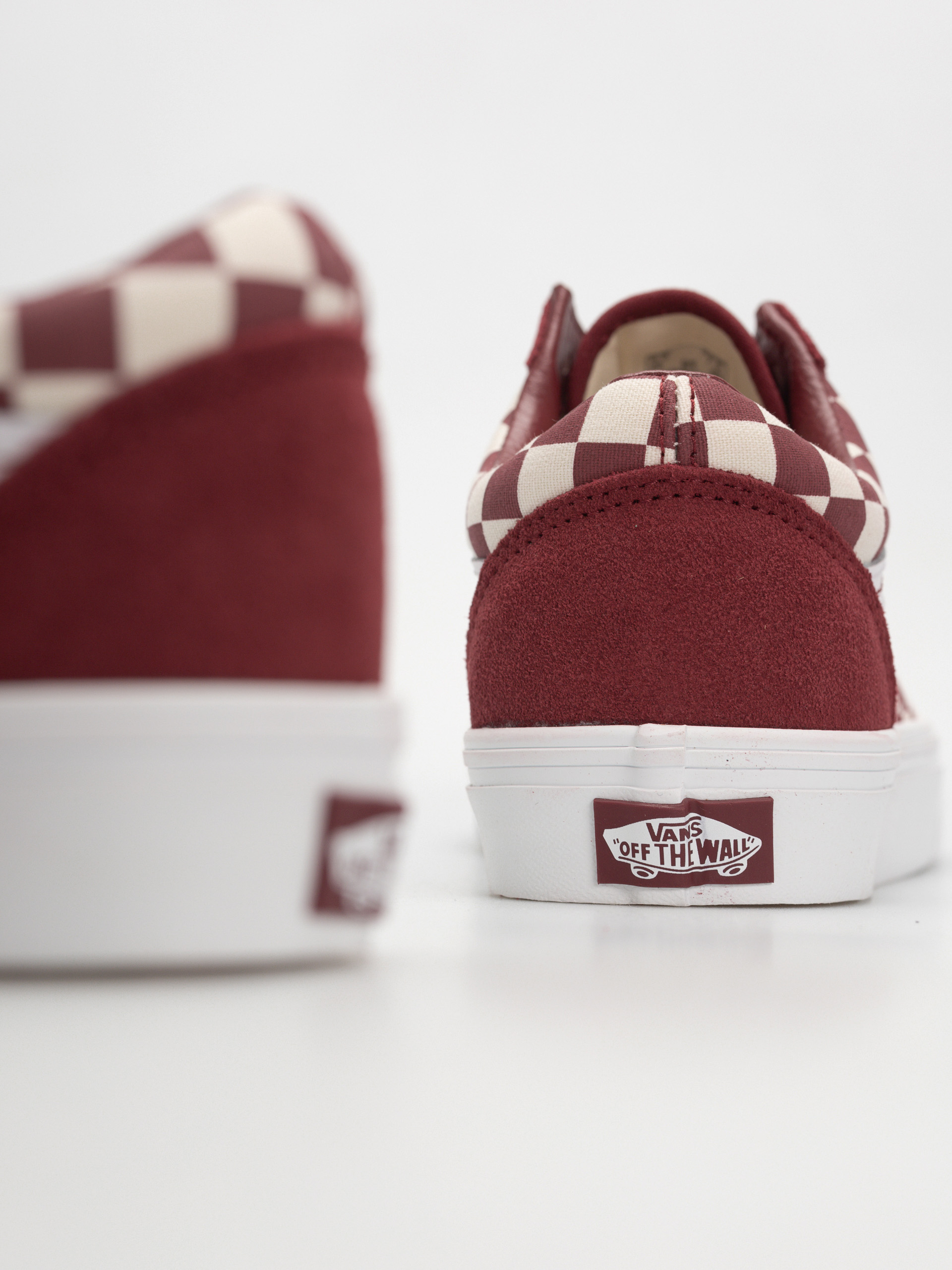 Buty Vans Old Skool (checkerboard red/white)