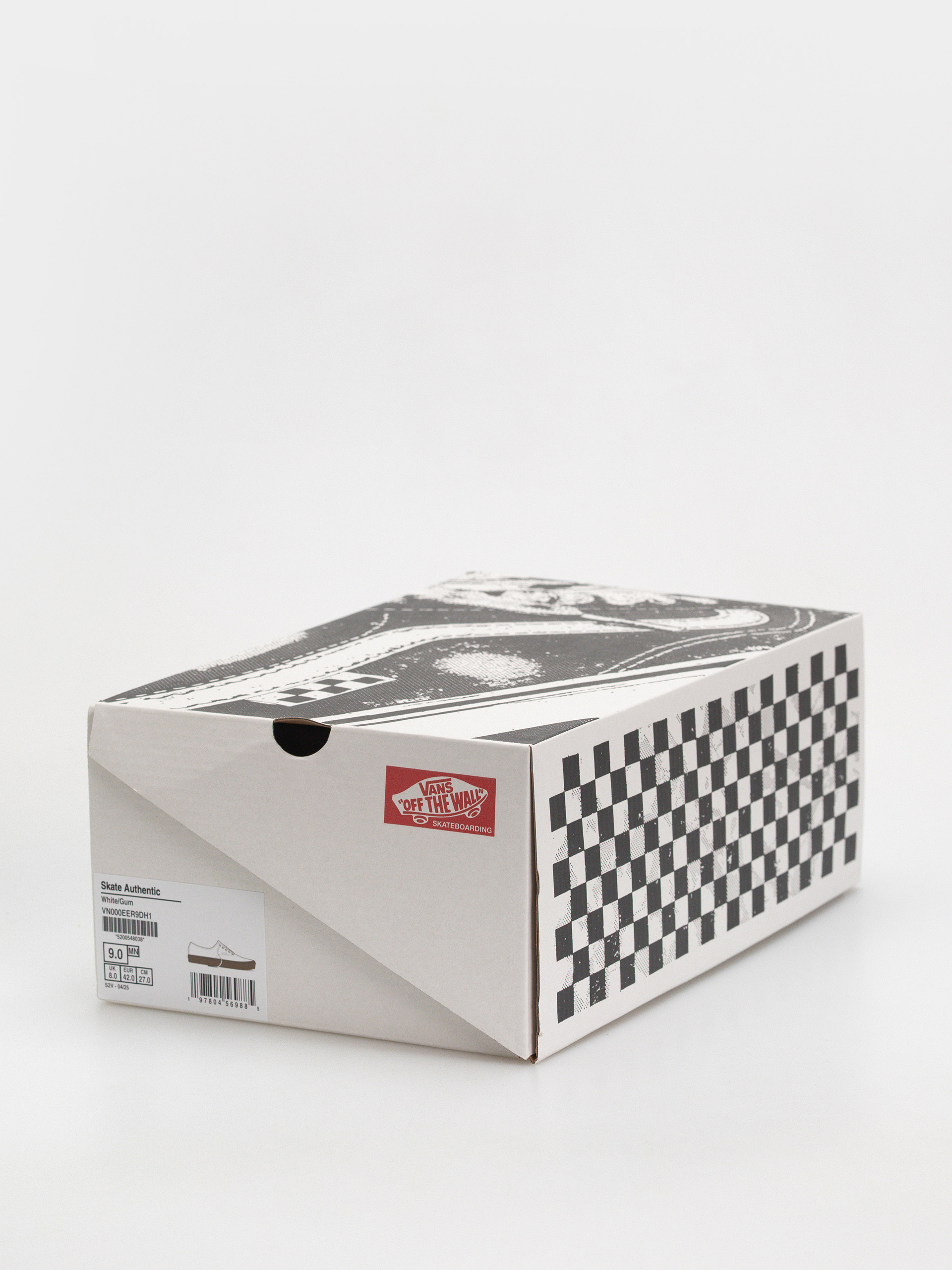 Buty Vans Skate Authentic (white/gum)