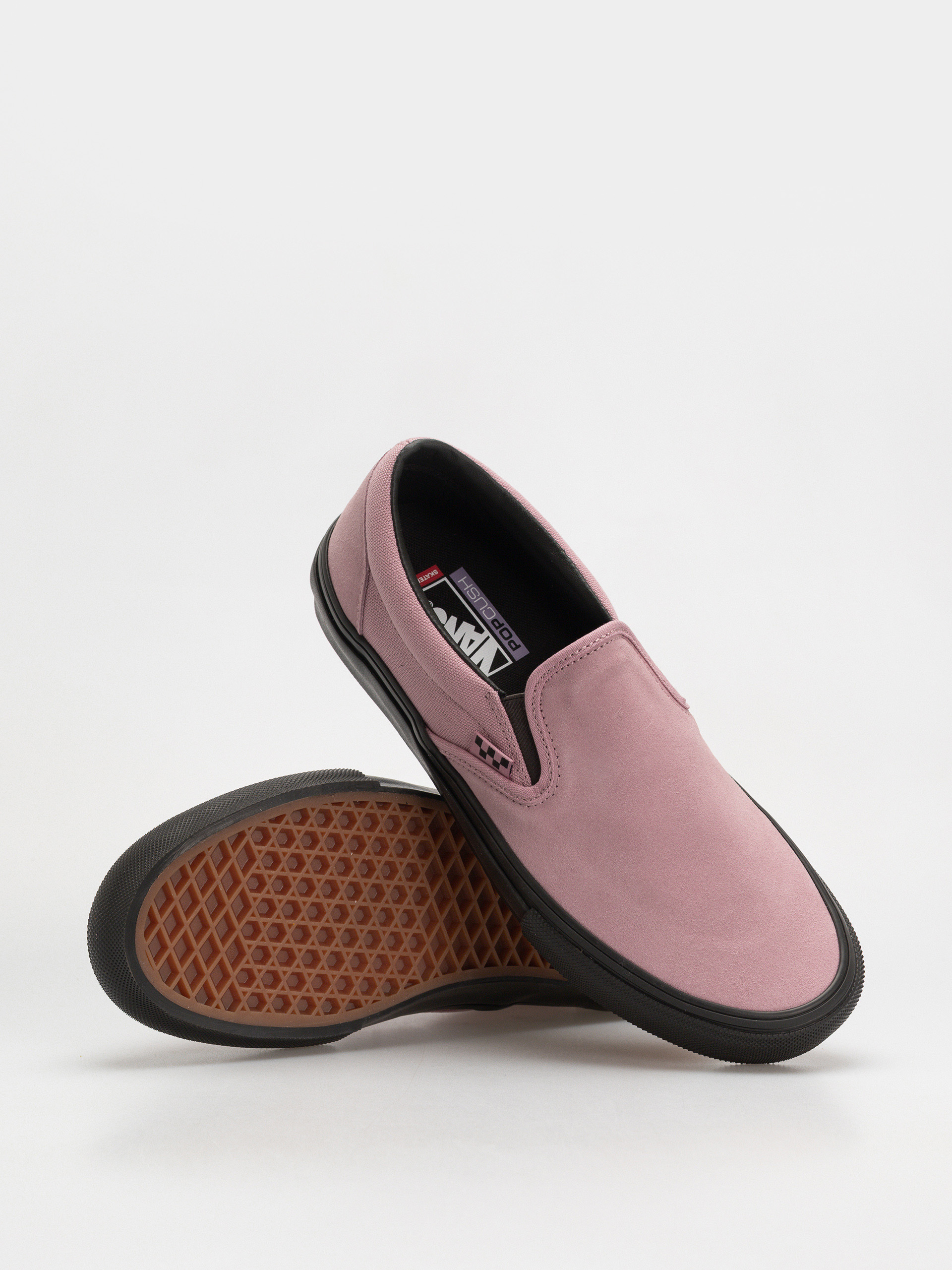 Buty Vans Skate Slip On (pink/black)