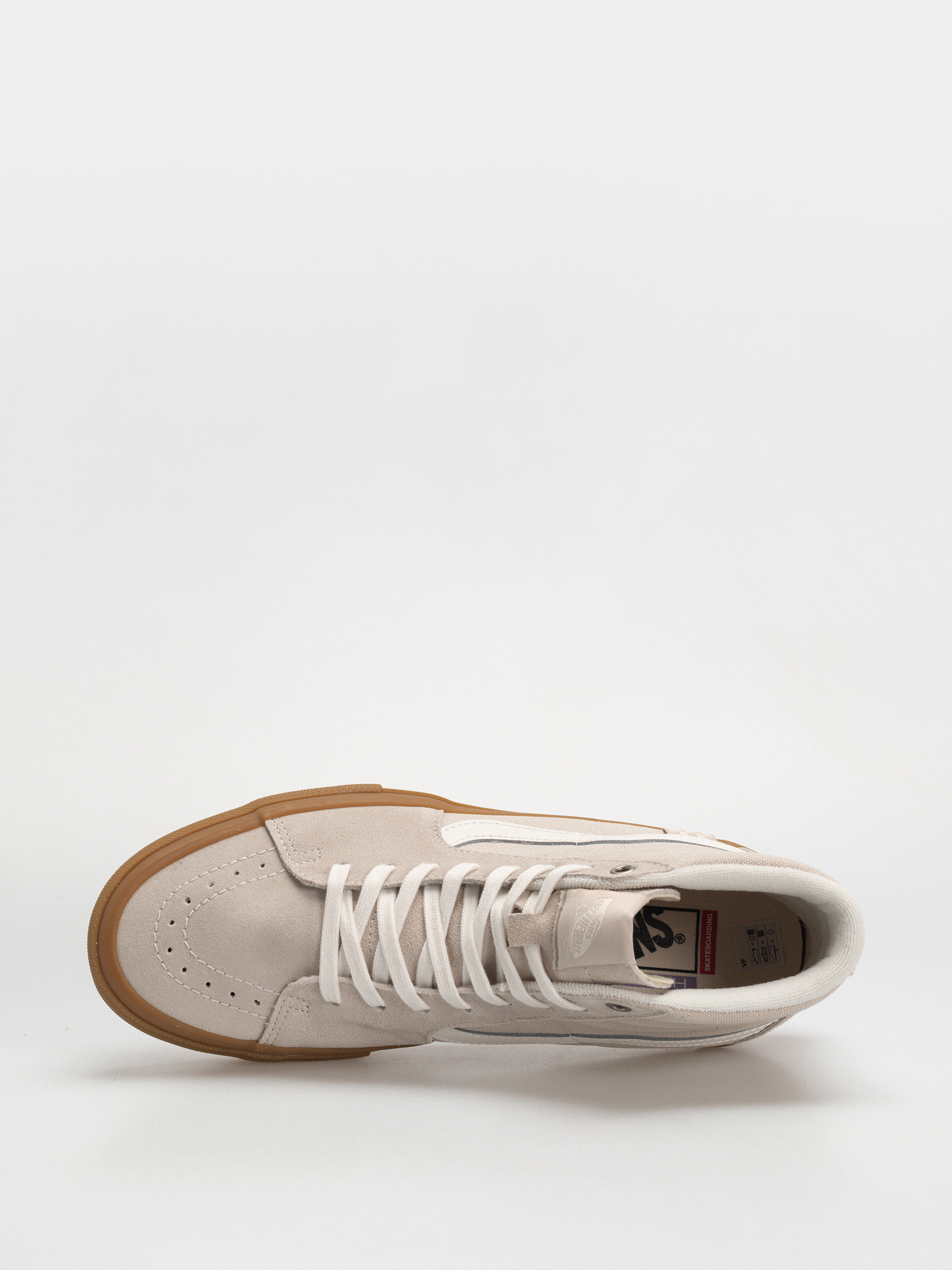 Buty Vans Skate Sk8 Hi (light gray/gum)