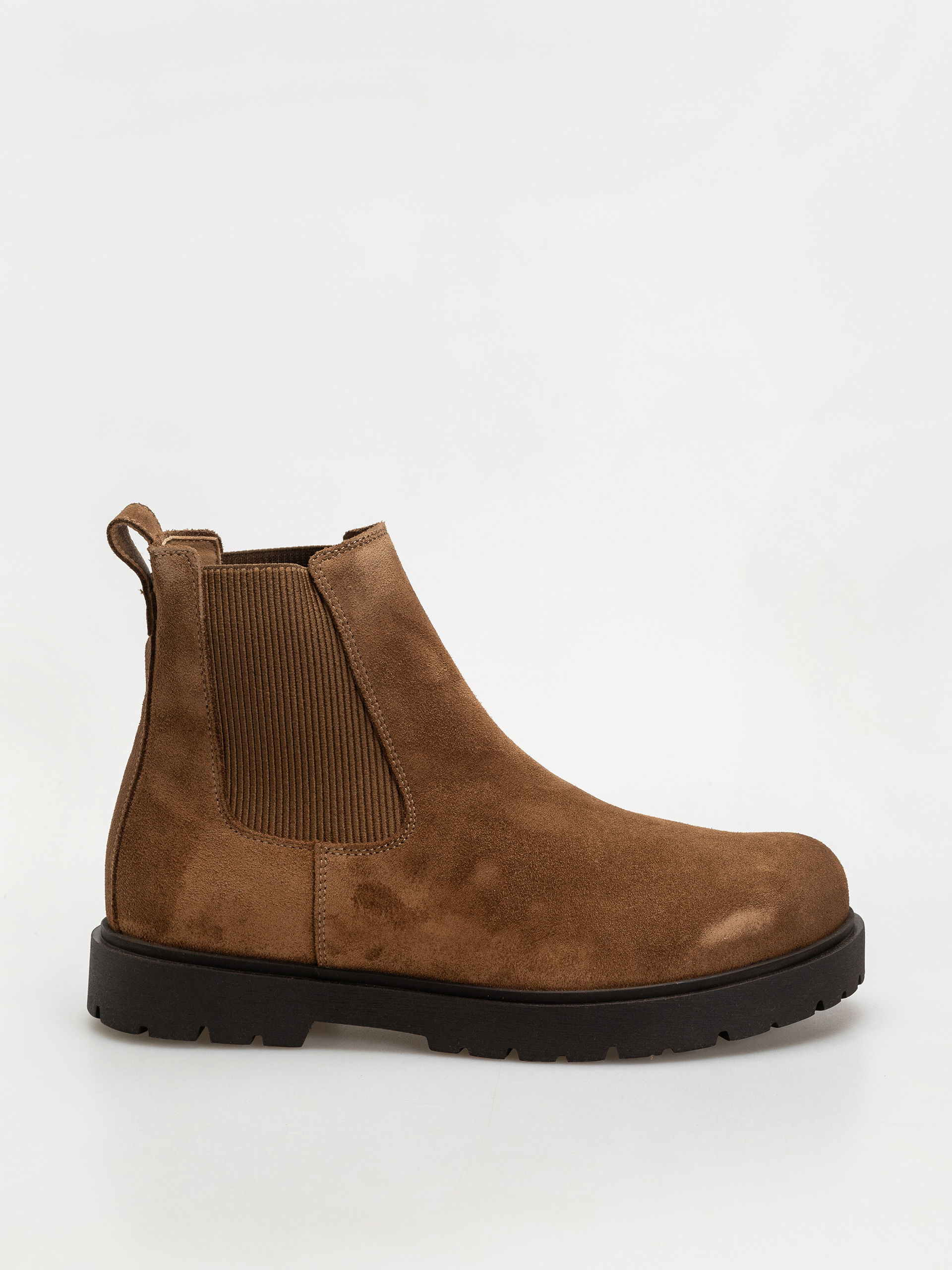 Buty Birkenstock Highwood Slip On Suede Leather Regular (dark tea)