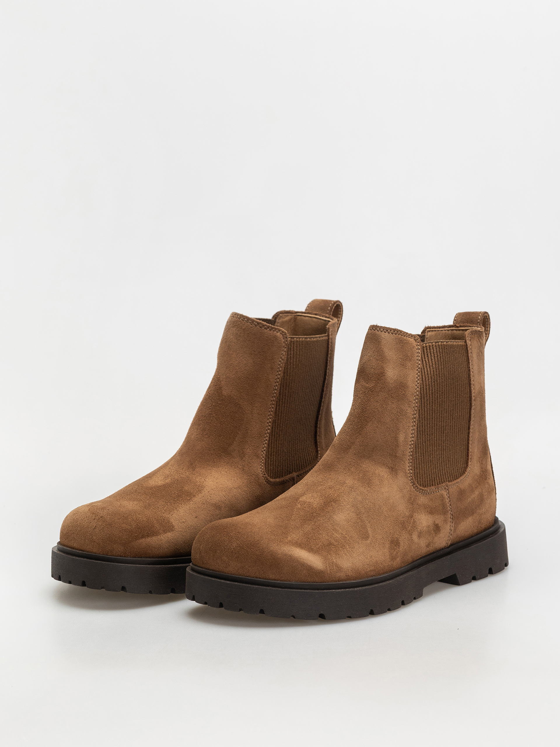 Buty Birkenstock Highwood Slip On Suede Leather Regular (dark tea)