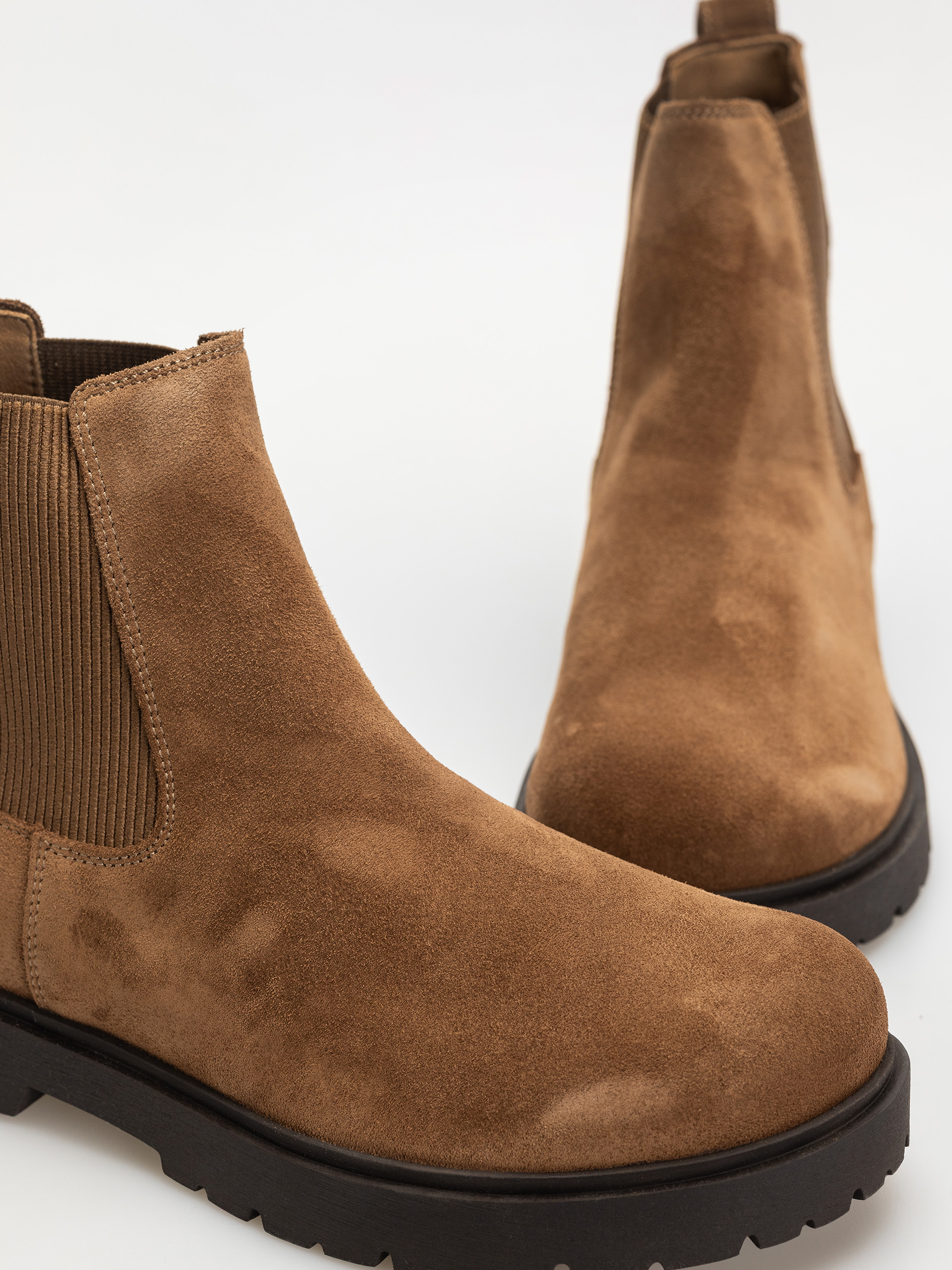 Buty Birkenstock Highwood Slip On Suede Leather Regular (dark tea)