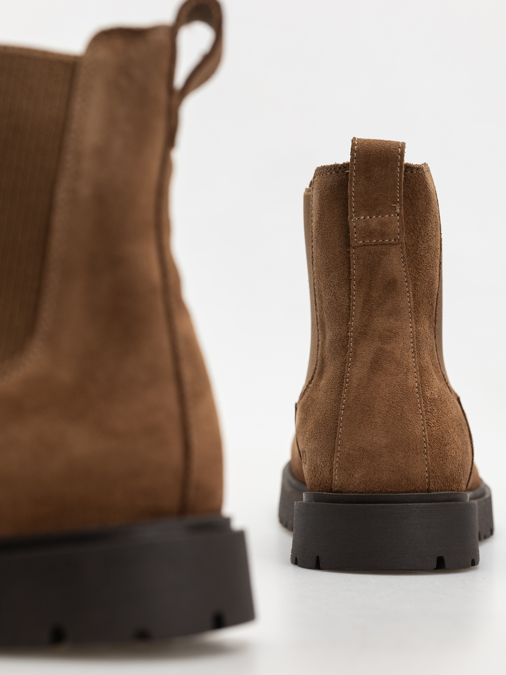 Buty Birkenstock Highwood Slip On Suede Leather Regular (dark tea)