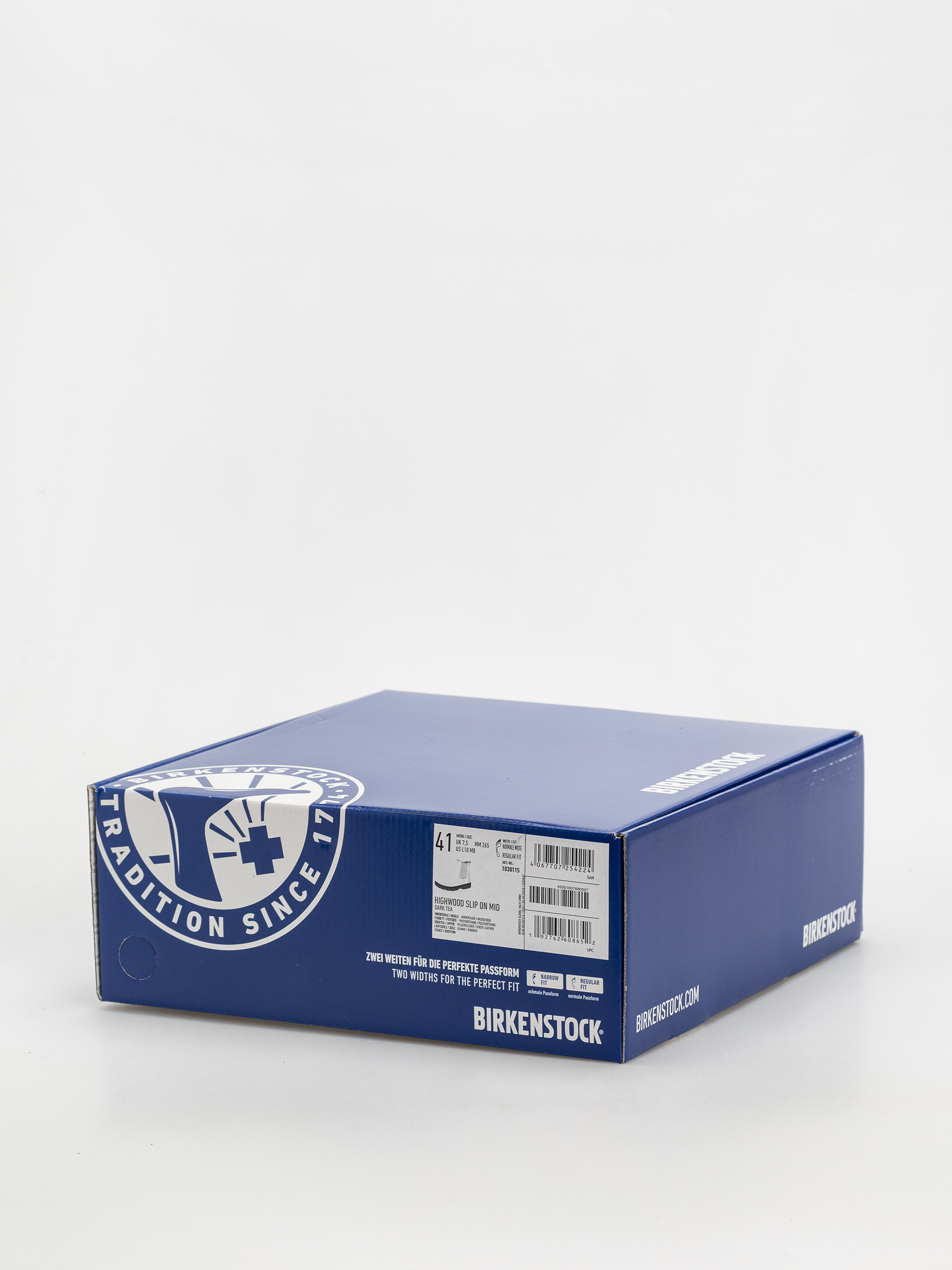 Buty Birkenstock Highwood Slip On Suede Leather Regular (dark tea)