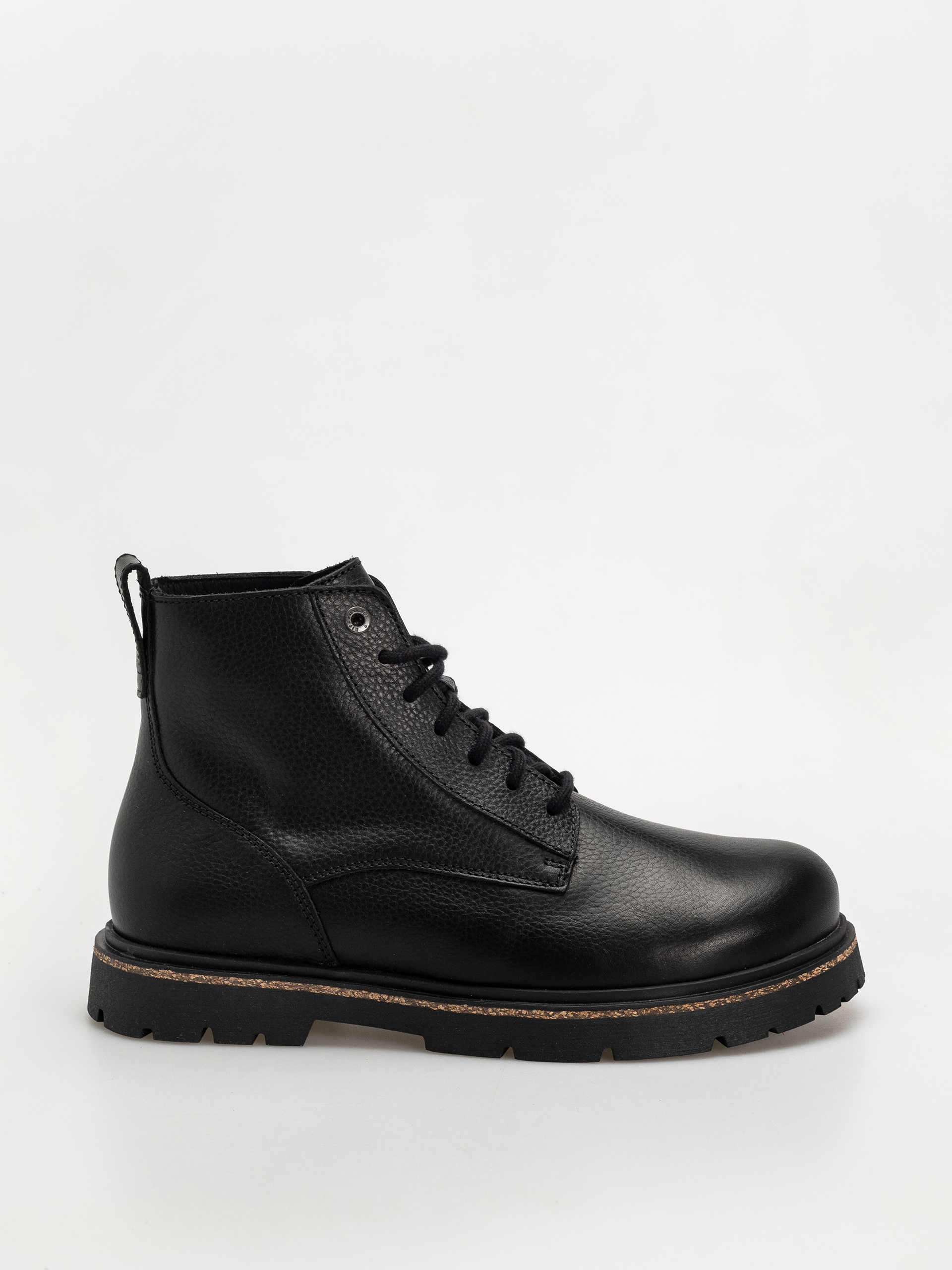 Buty Birkenstock Highwood Lace Mid Natural Leather Regular (black)
