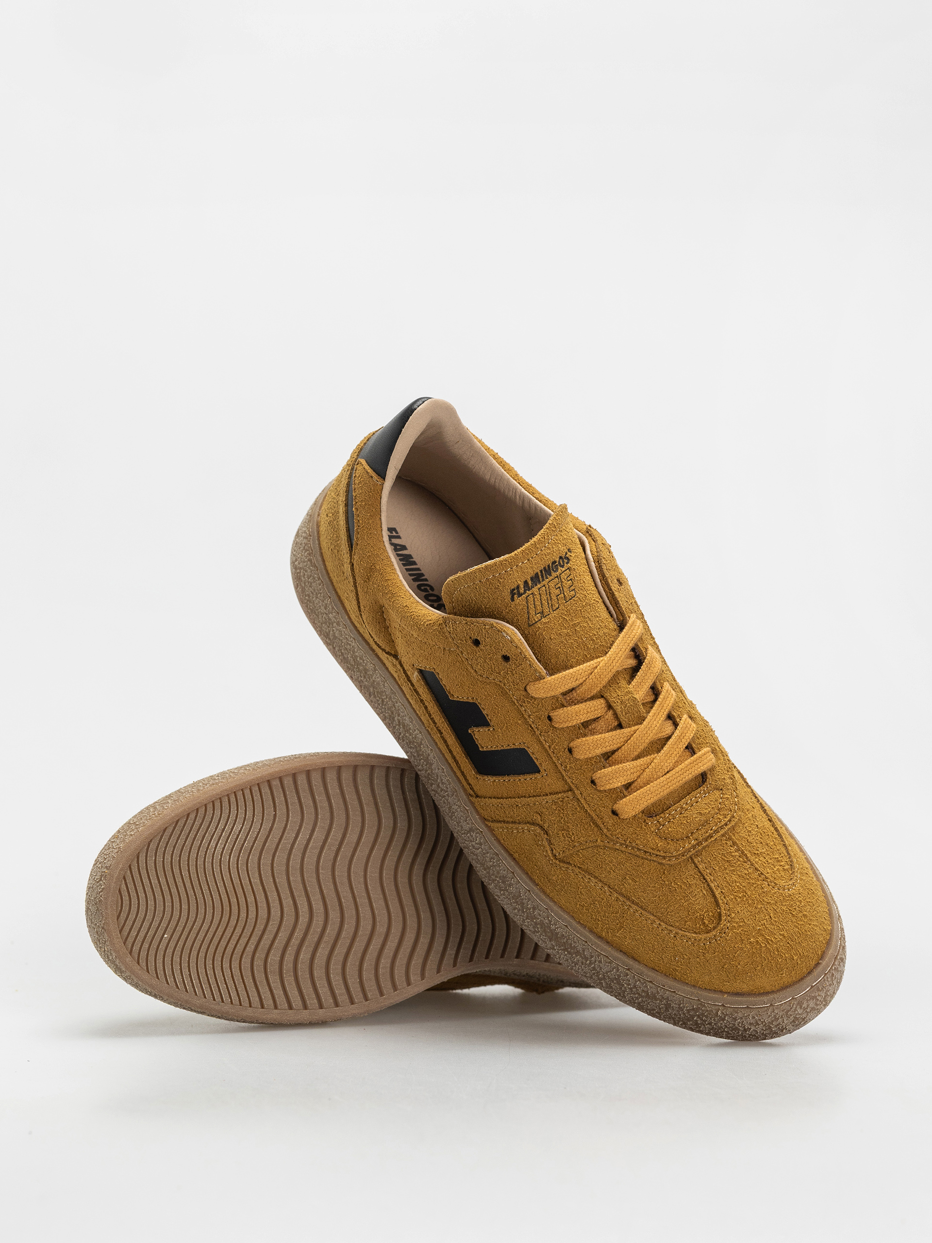 Buty Flamingos Life Burela Bold (hairy suede curry)