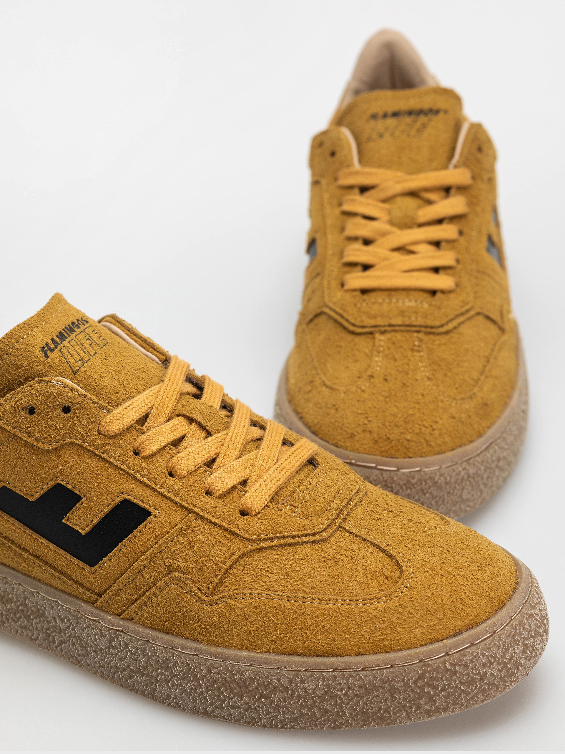 Buty Flamingos Life Burela Bold (hairy suede curry)