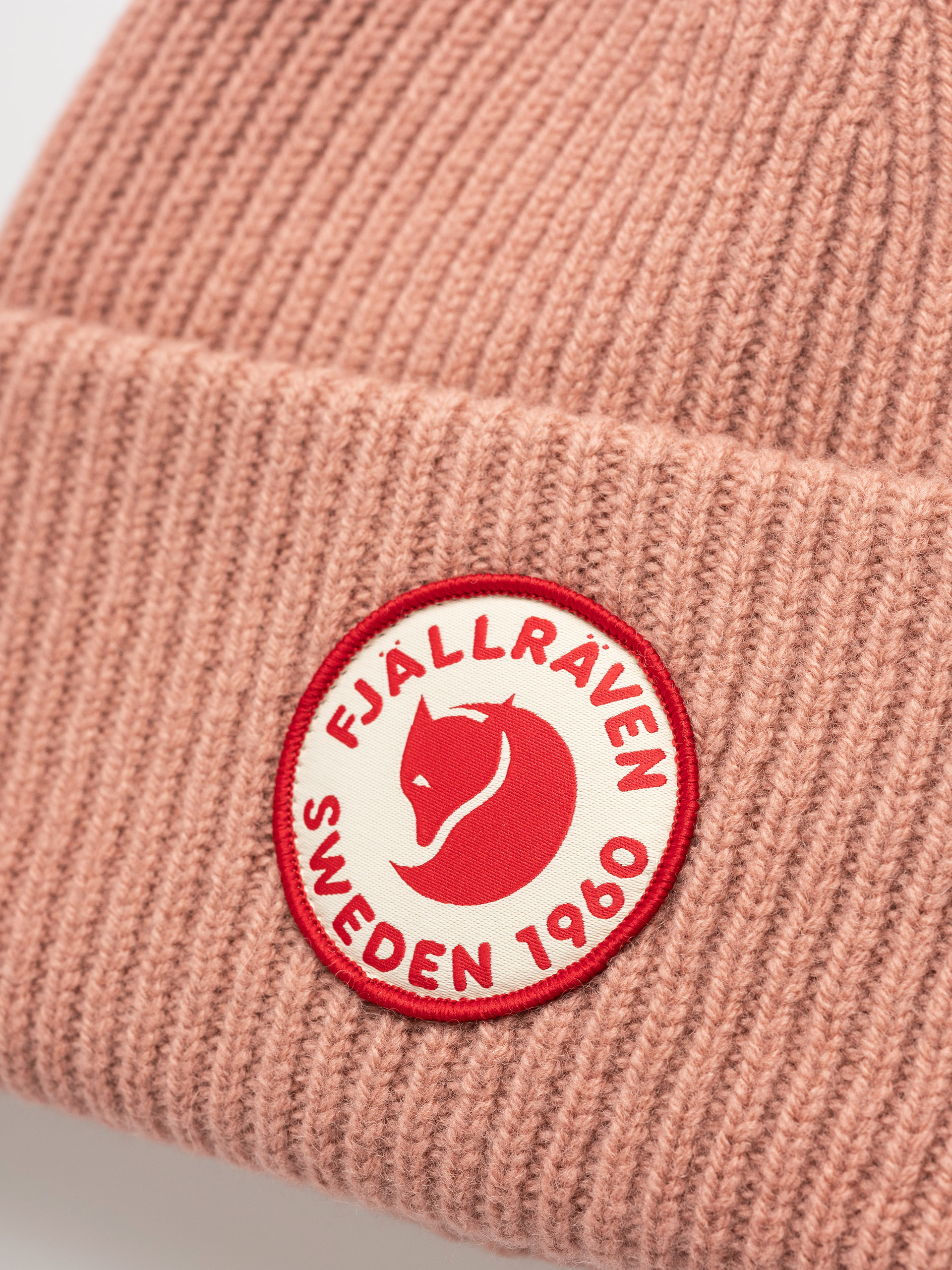 Czapka zimowa Fjallraven 1960 Logo (dusty rose)