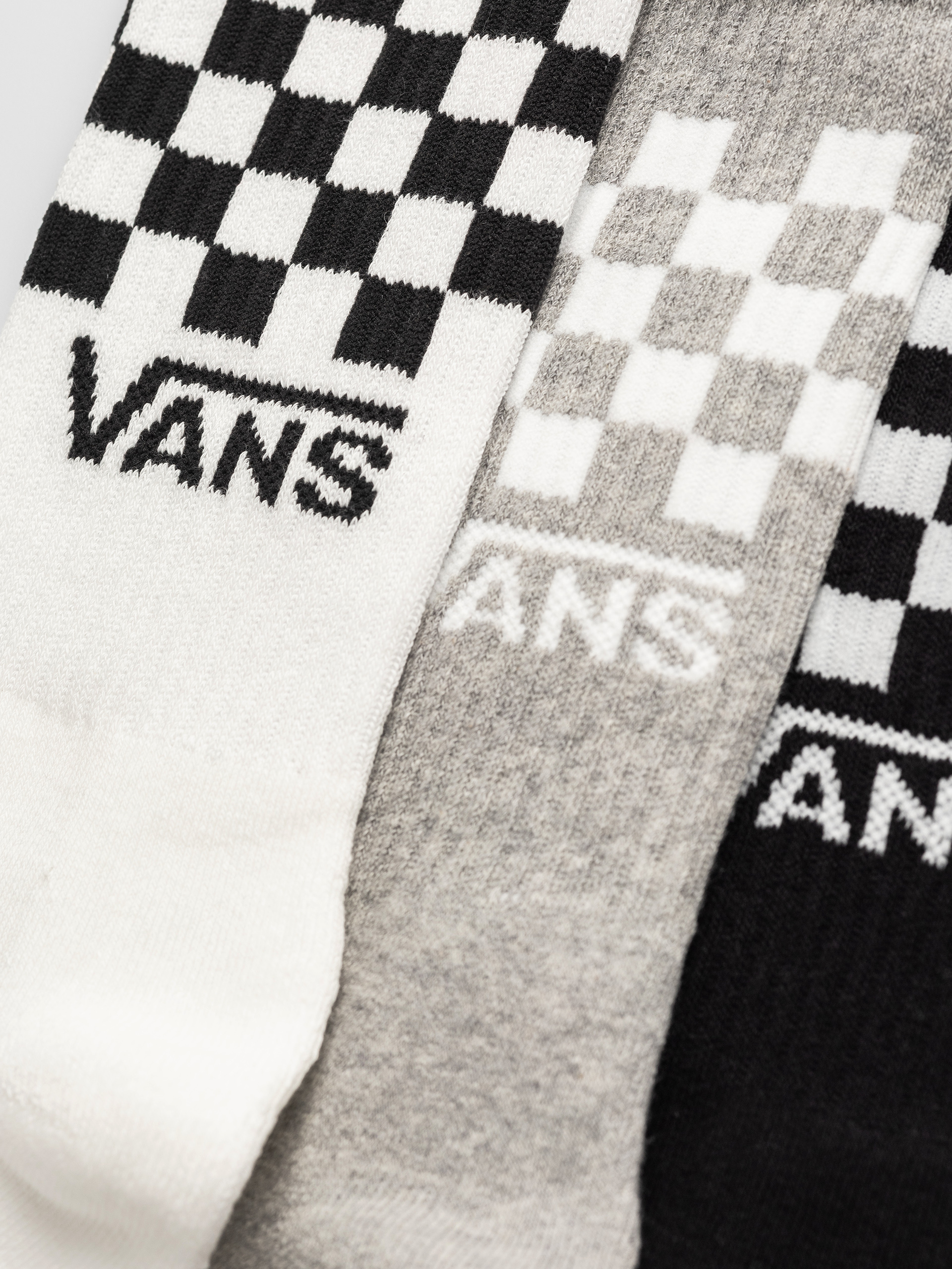 Skarpetki Vans Classic Check Crew (checkerboard black/white)