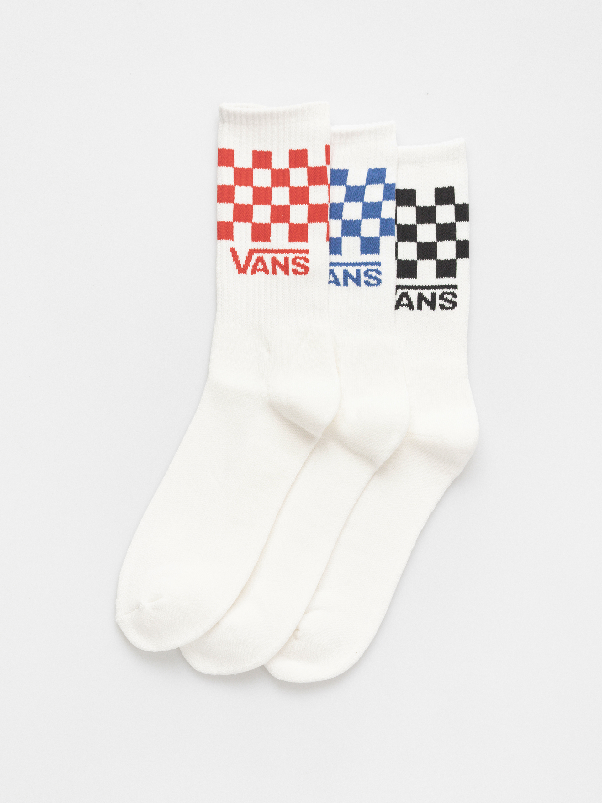 Skarpetki Vans Classic Check Crew (checkerboard white)