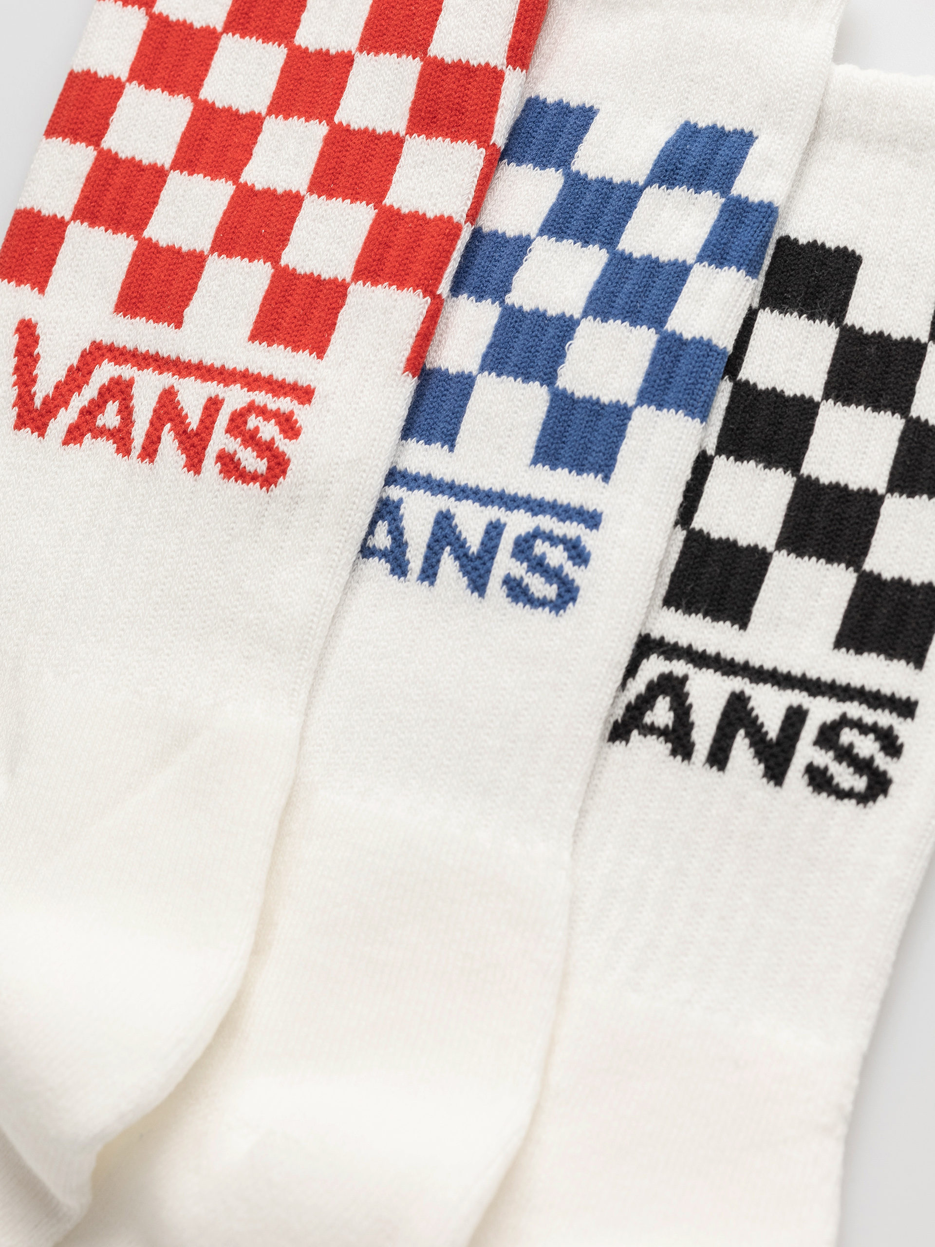 Skarpetki Vans Classic Check Crew (checkerboard white)