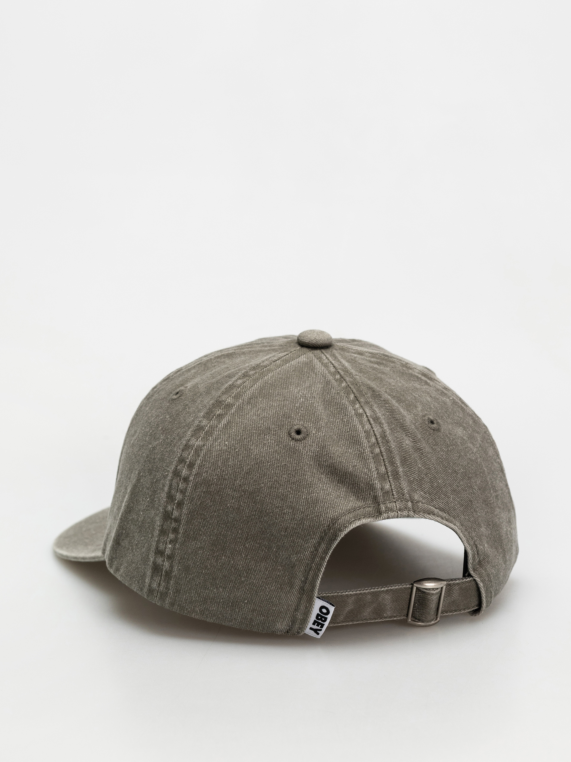 Czapka z daszkiem OBEY Pigment Bold 6 Panel Strapback (pigment olive)