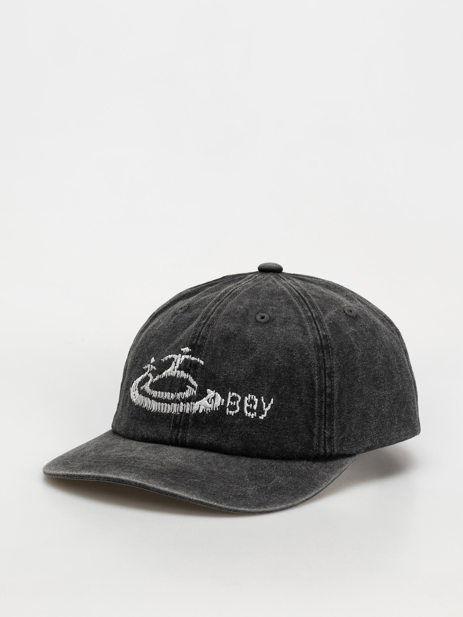 Czapka z daszkiem OBEY Pigment Obey Corp 6 Pnl Velcro (pigment black)