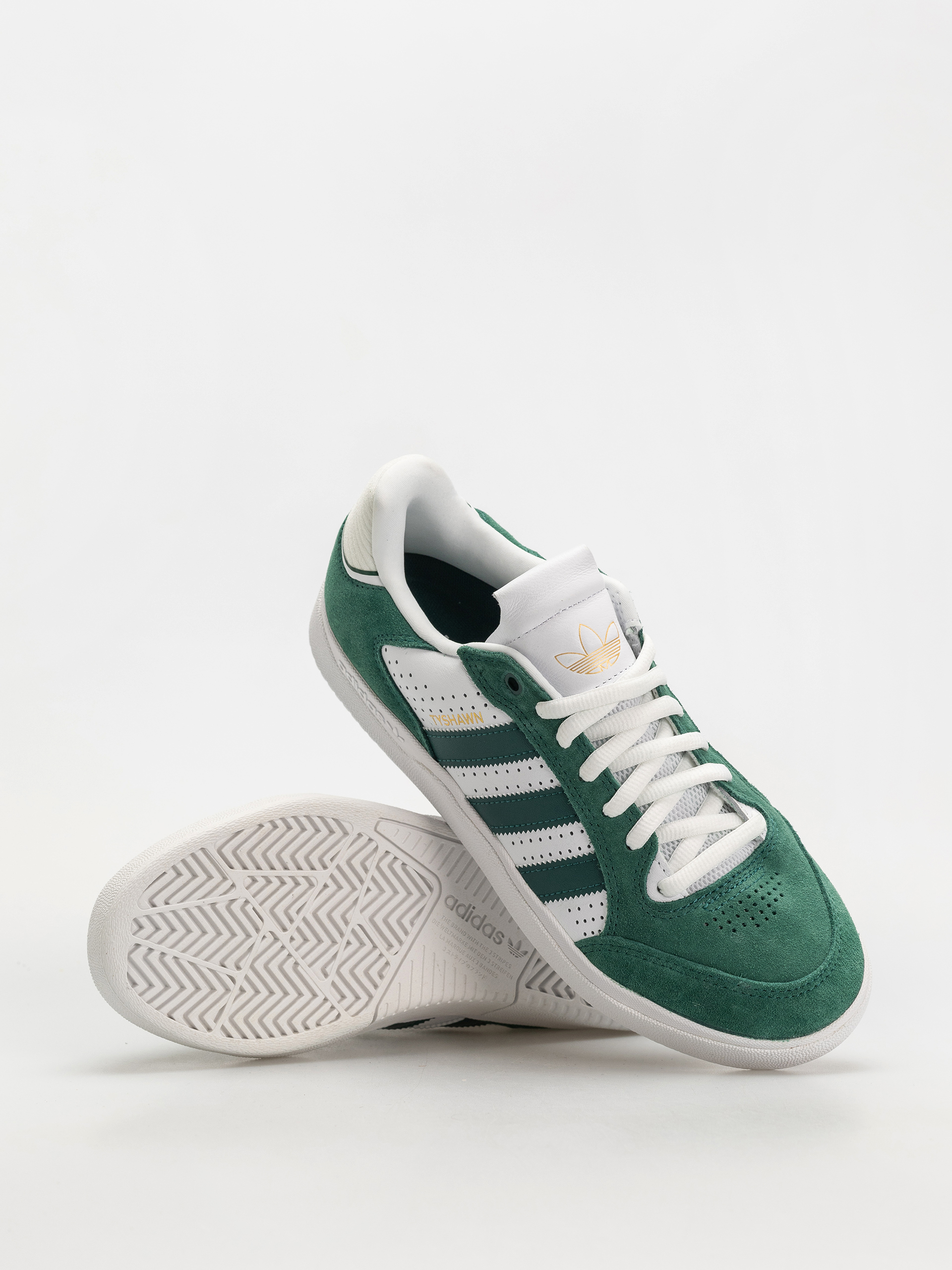 Buty adidas Tyshawn Low (cgreen/cgreen/ftwwht)