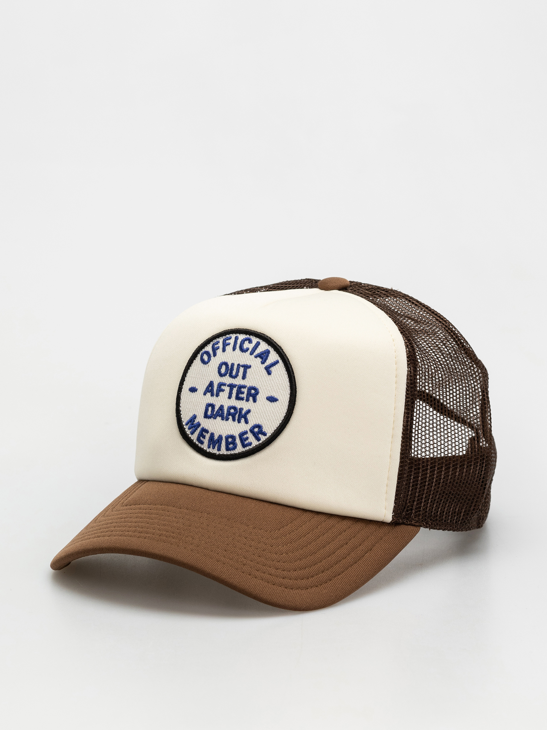 Czapka z daszkiem Brixton Out After Dark Np Trucker H Wmn (pinecone brown/whitecap)