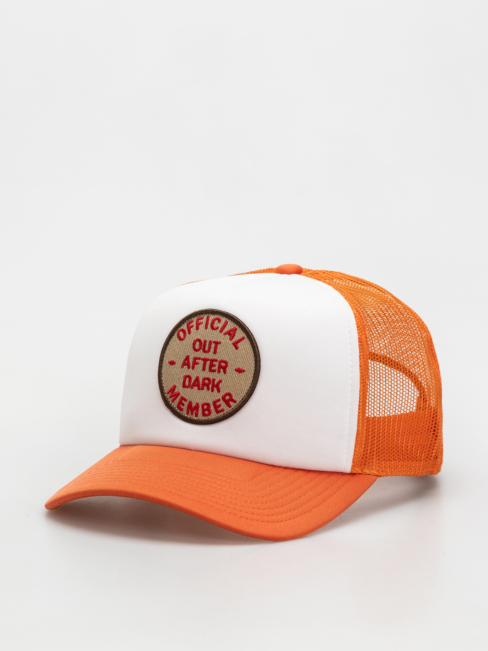 Czapka z daszkiem Brixton Out After Dark Np Trucker H Wmn (tangerine/off white)
