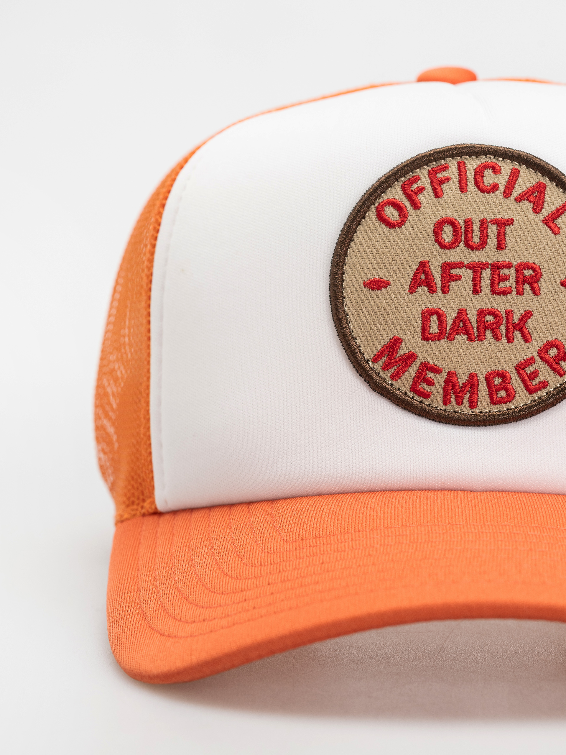 Czapka z daszkiem Brixton Out After Dark Np Trucker H Wmn (tangerine/off white)