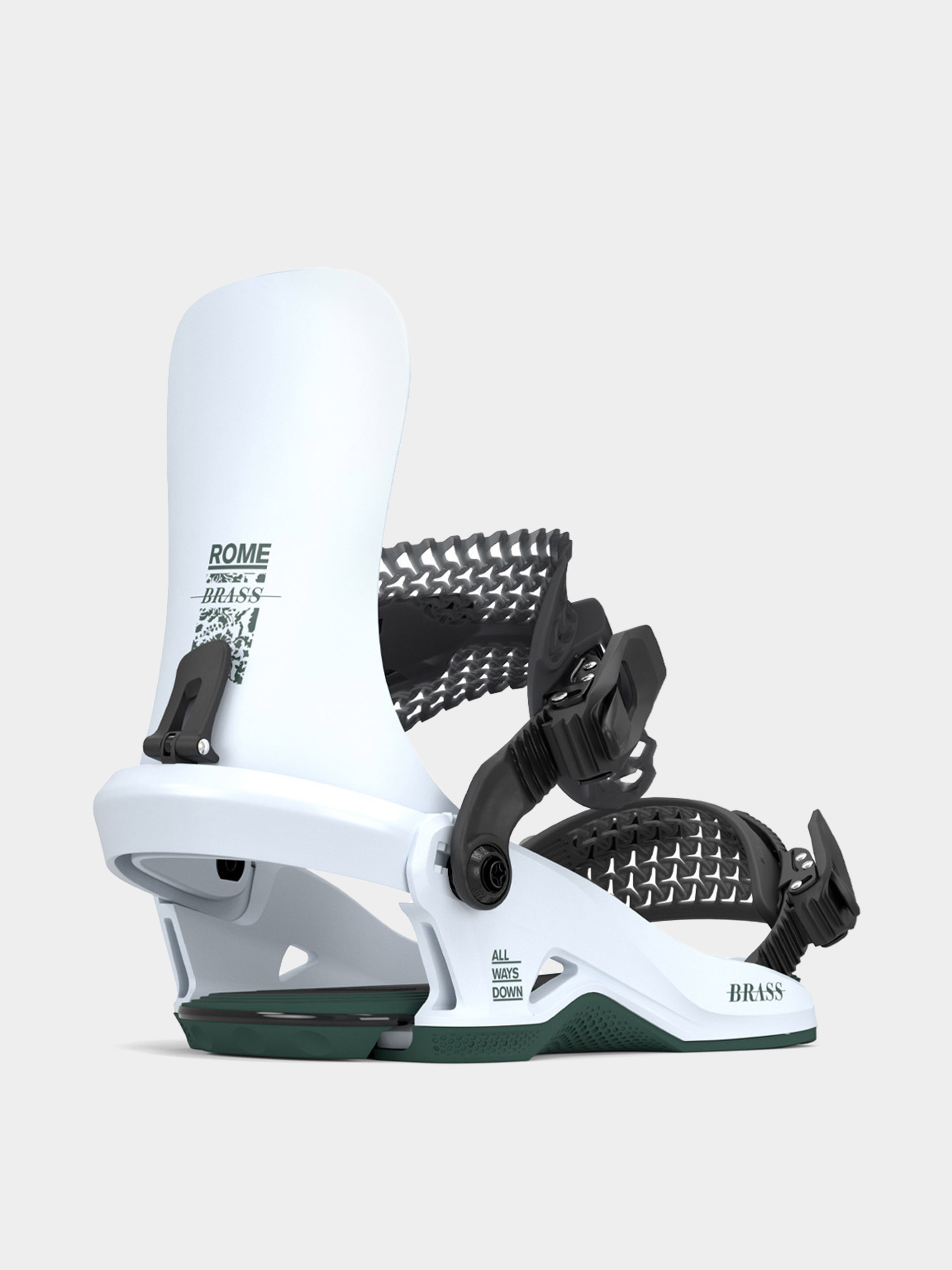 Damskie Wiązania snowboardowe Rome Brass Hw (ice)