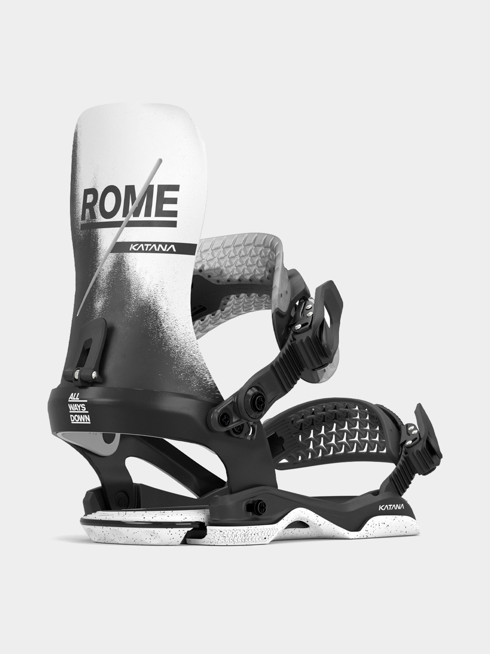 Wiu0105zania snowboardowe Rome Katana Aw (black/white)
