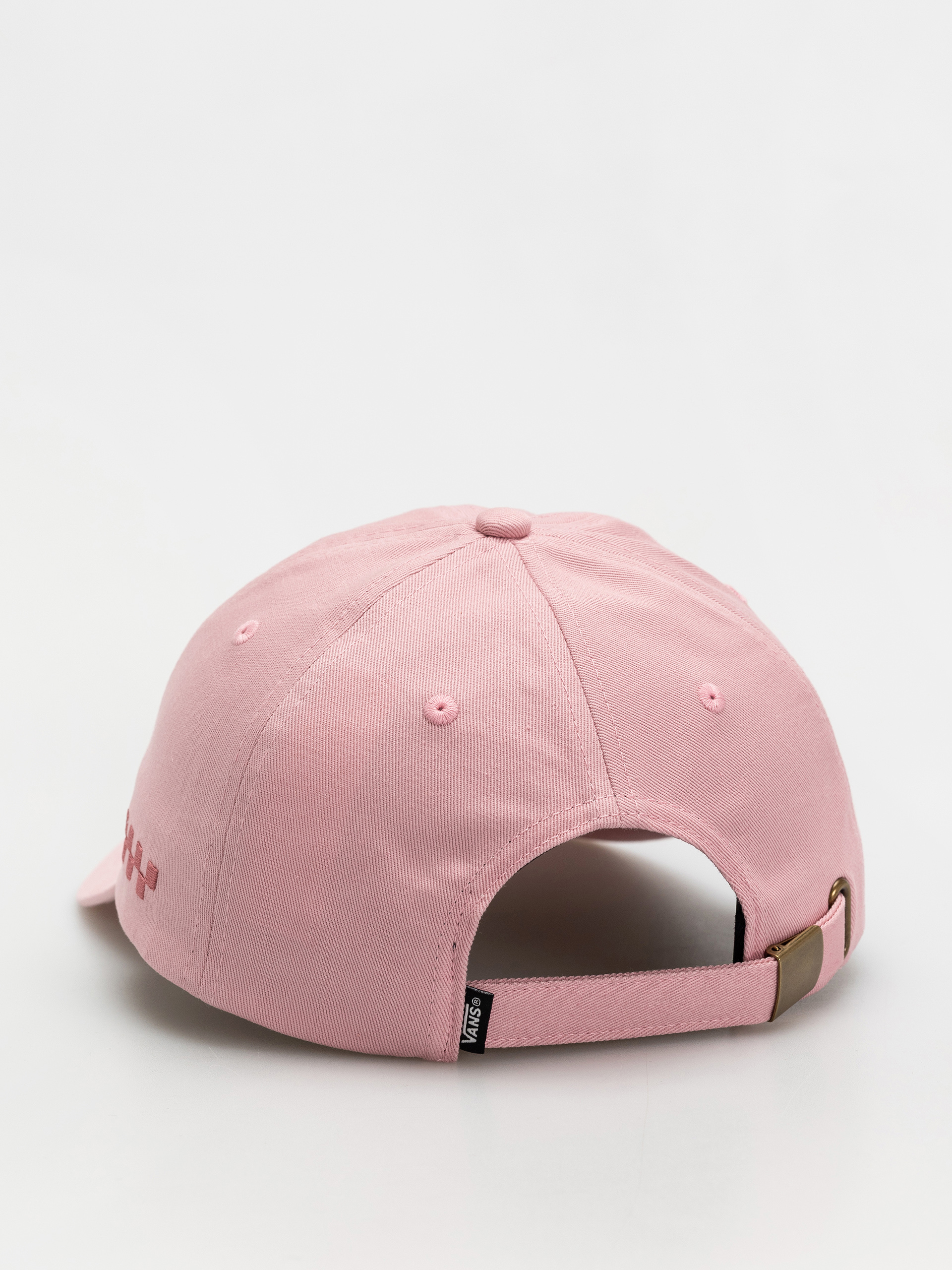 Czapka z daszkiem Vans Check Side Curved Bill Jockey (pink dawn)