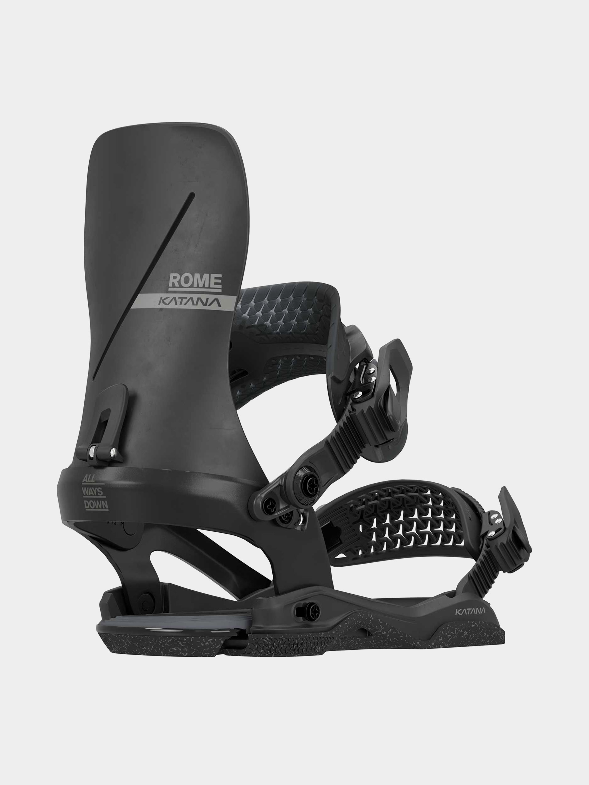 Męskie Wiązania snowboardowe Rome Katana Aw (black)